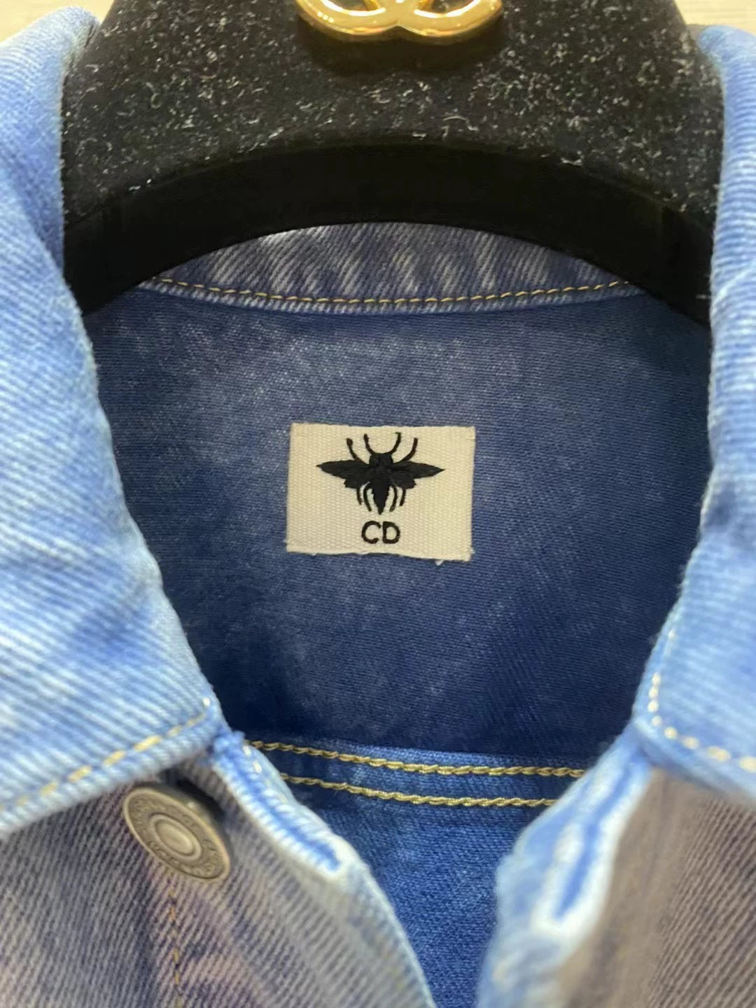D 2025 New Denim Short Sleeve Jacket
