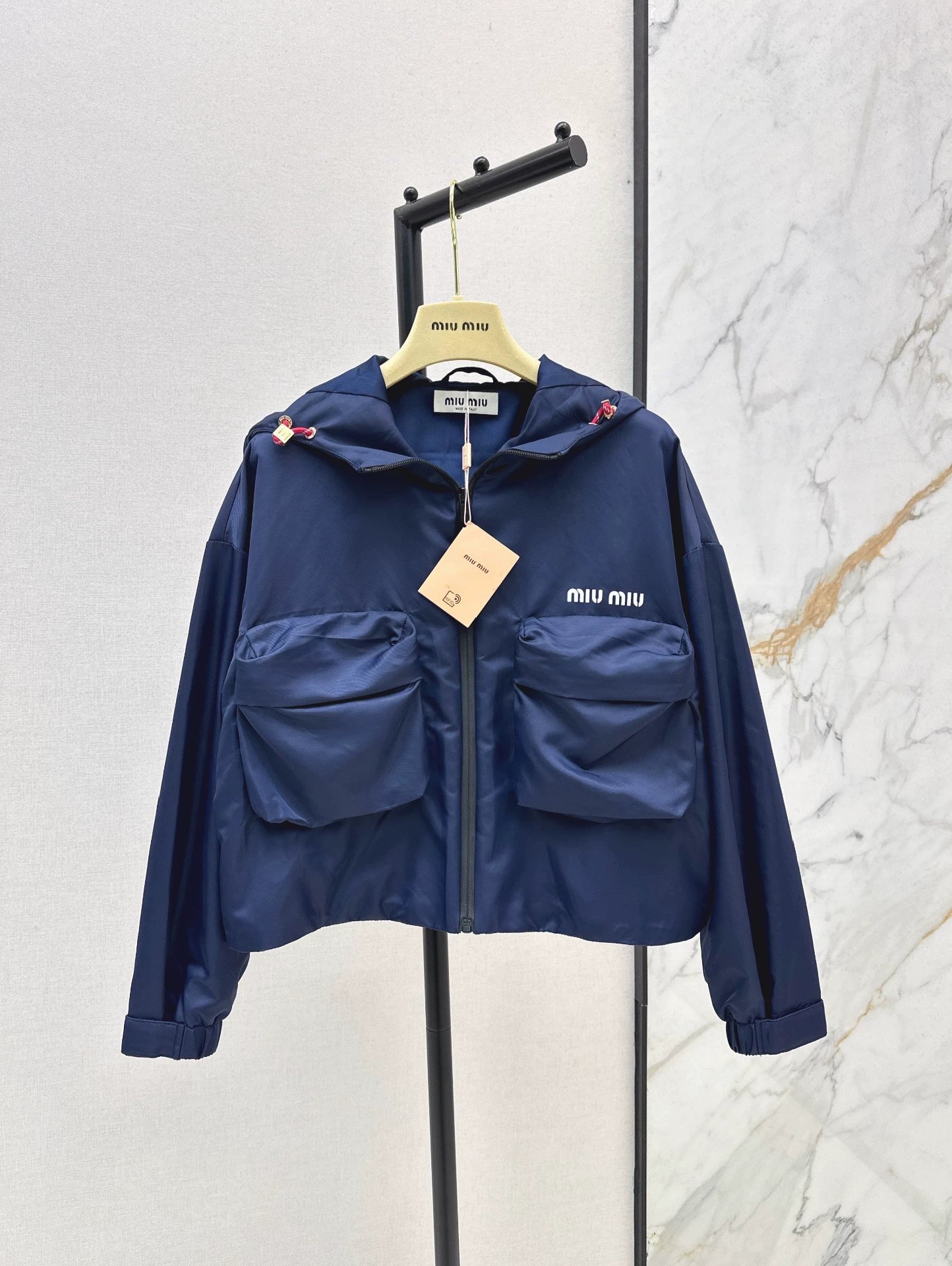 M 25 New Double Pocket Hooded Windbreaker Jacket + Umbrella Half Skirt Nylon Suit