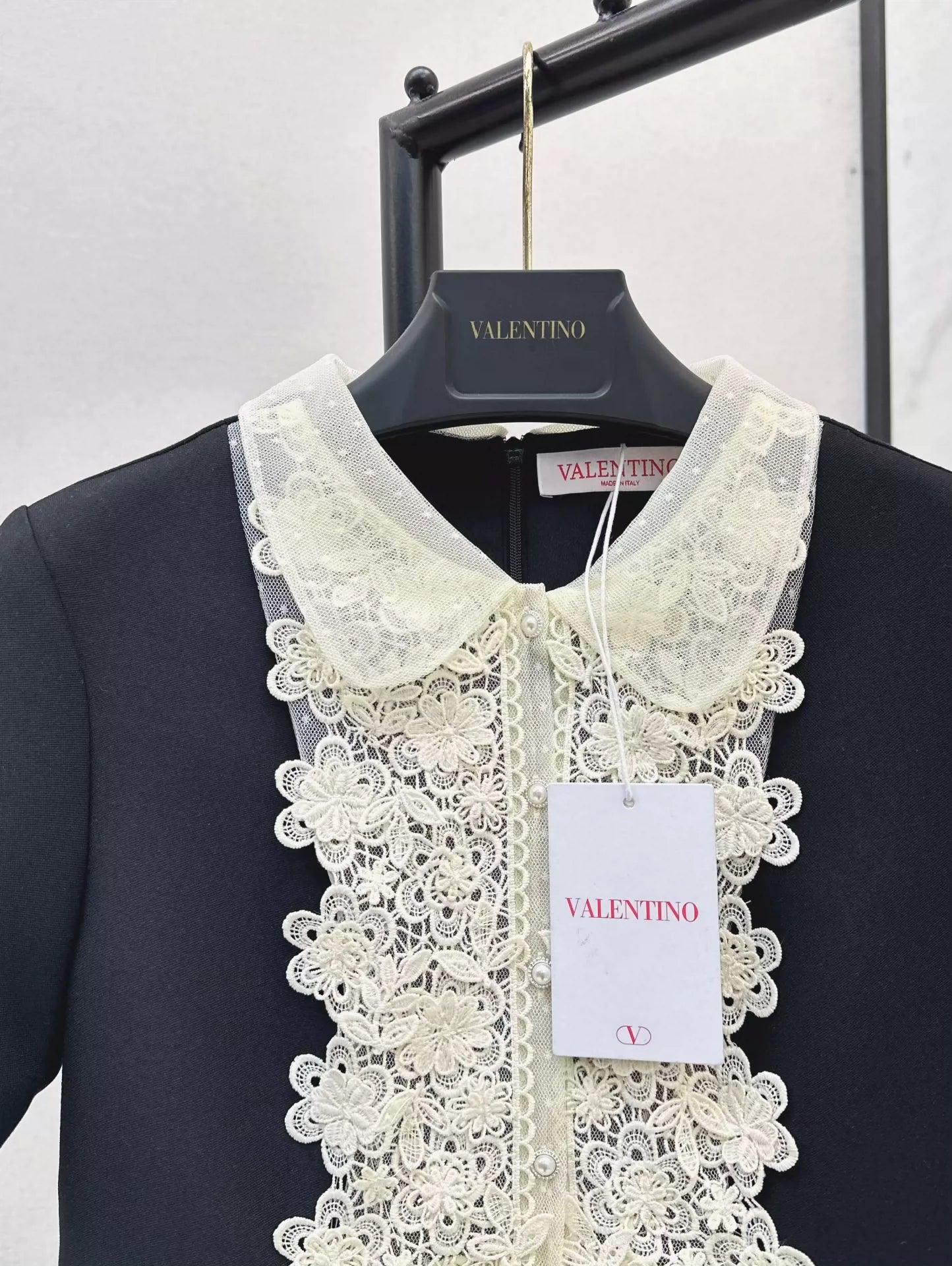 V 25 Spring/Summer Embroidered Lace Collar Doll Style Short Sleeve Dresses