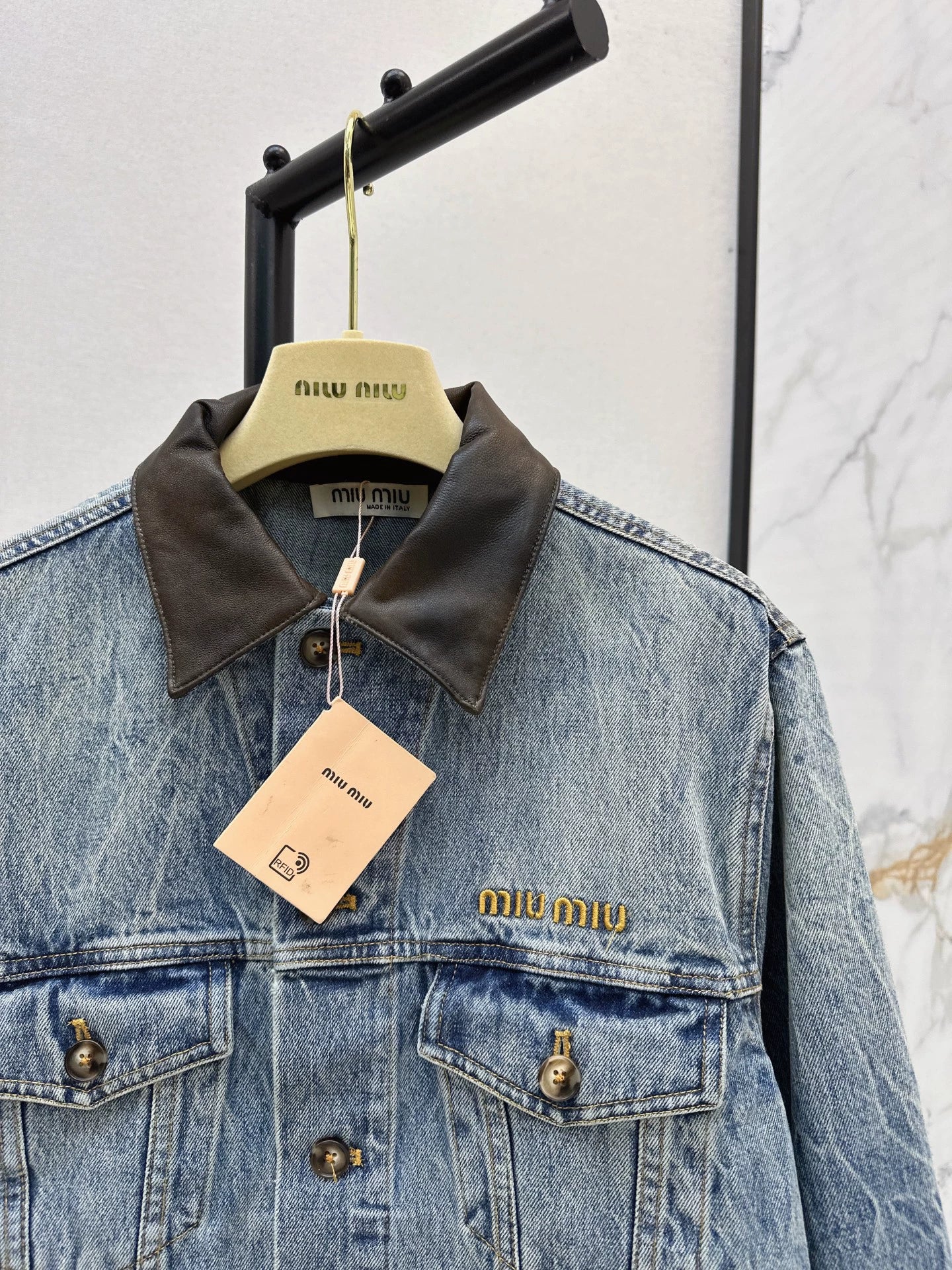 M 25fw Vintage denim jacket