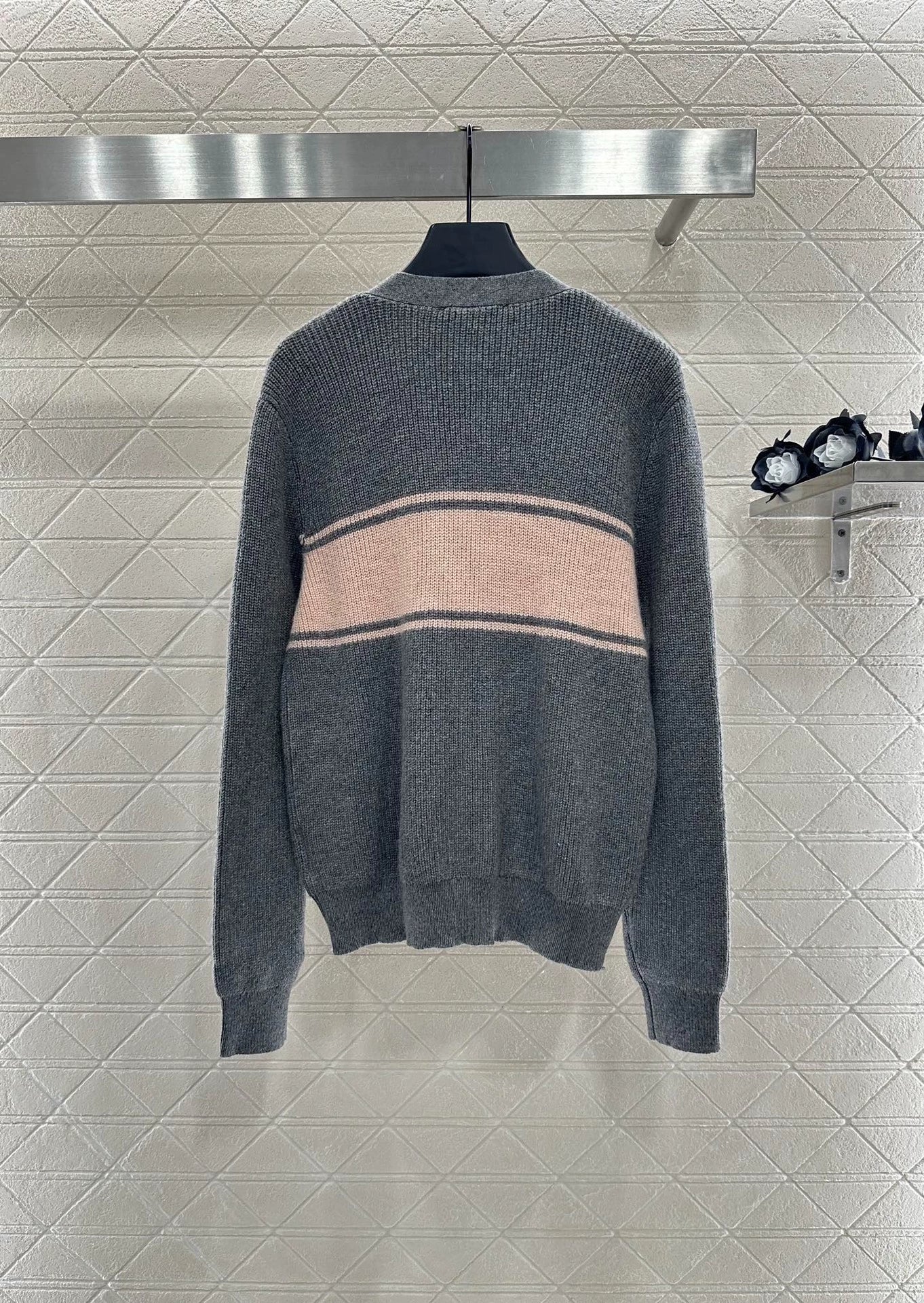 M 25fw Simple casual knitted cardigan