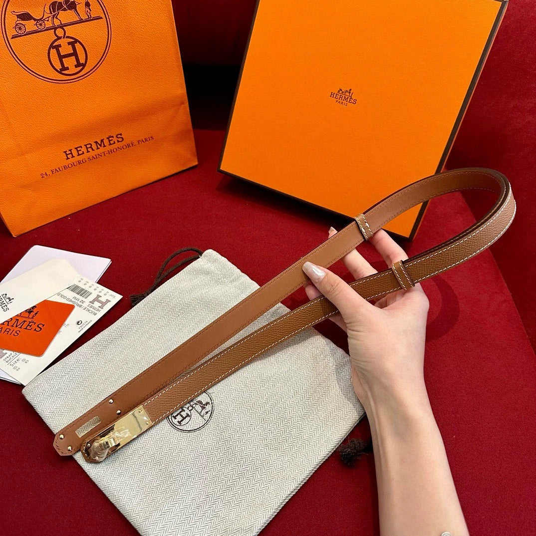 Women's belt calfskin