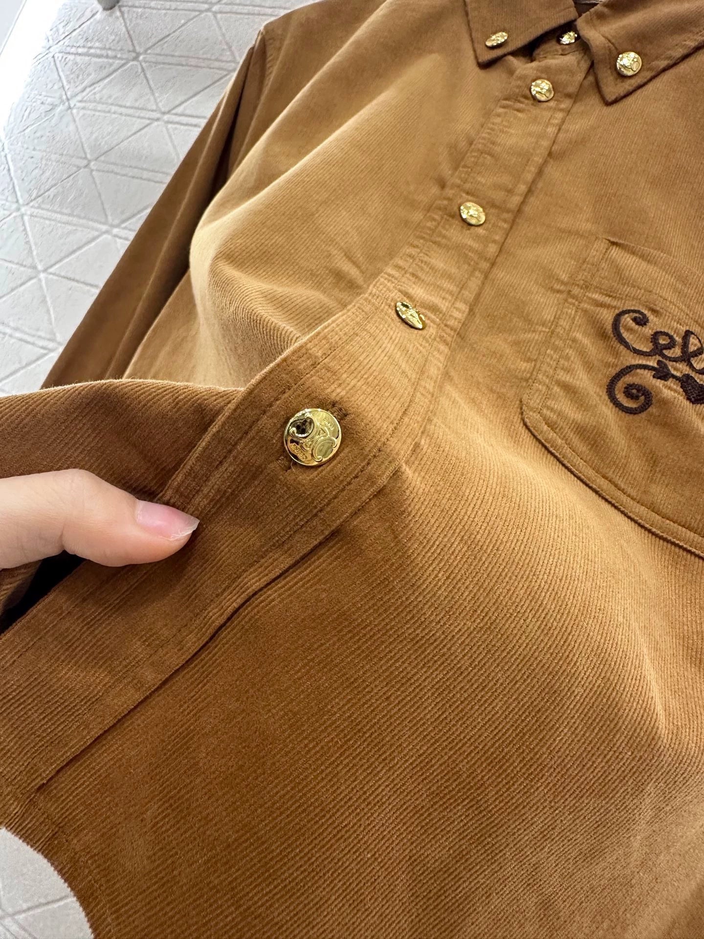 CE 25 Lapel Pocket Shirt Jacket