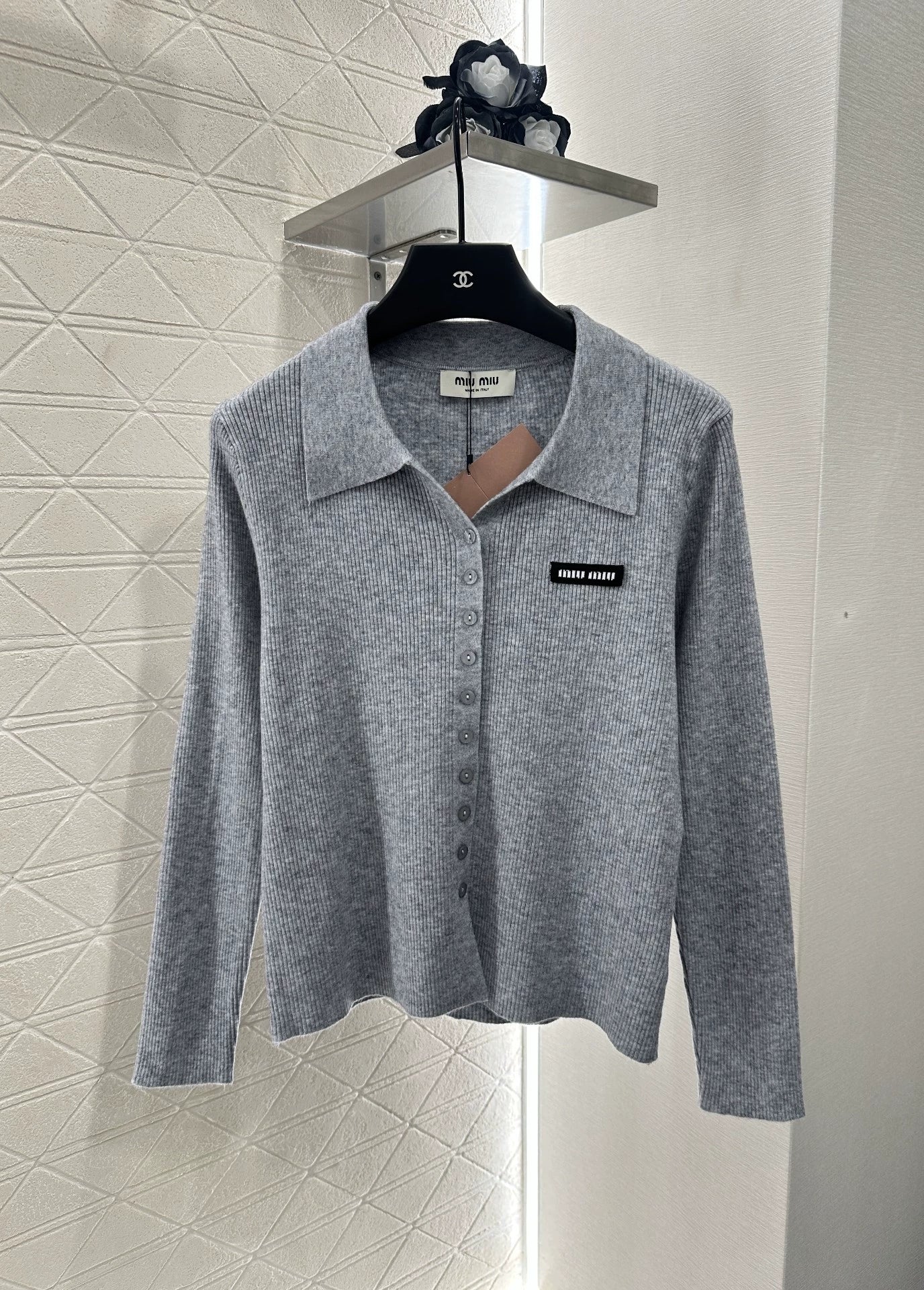M 25 New Style Lapel Versatile Knit Cardigan(Beige,Navy,Gray)