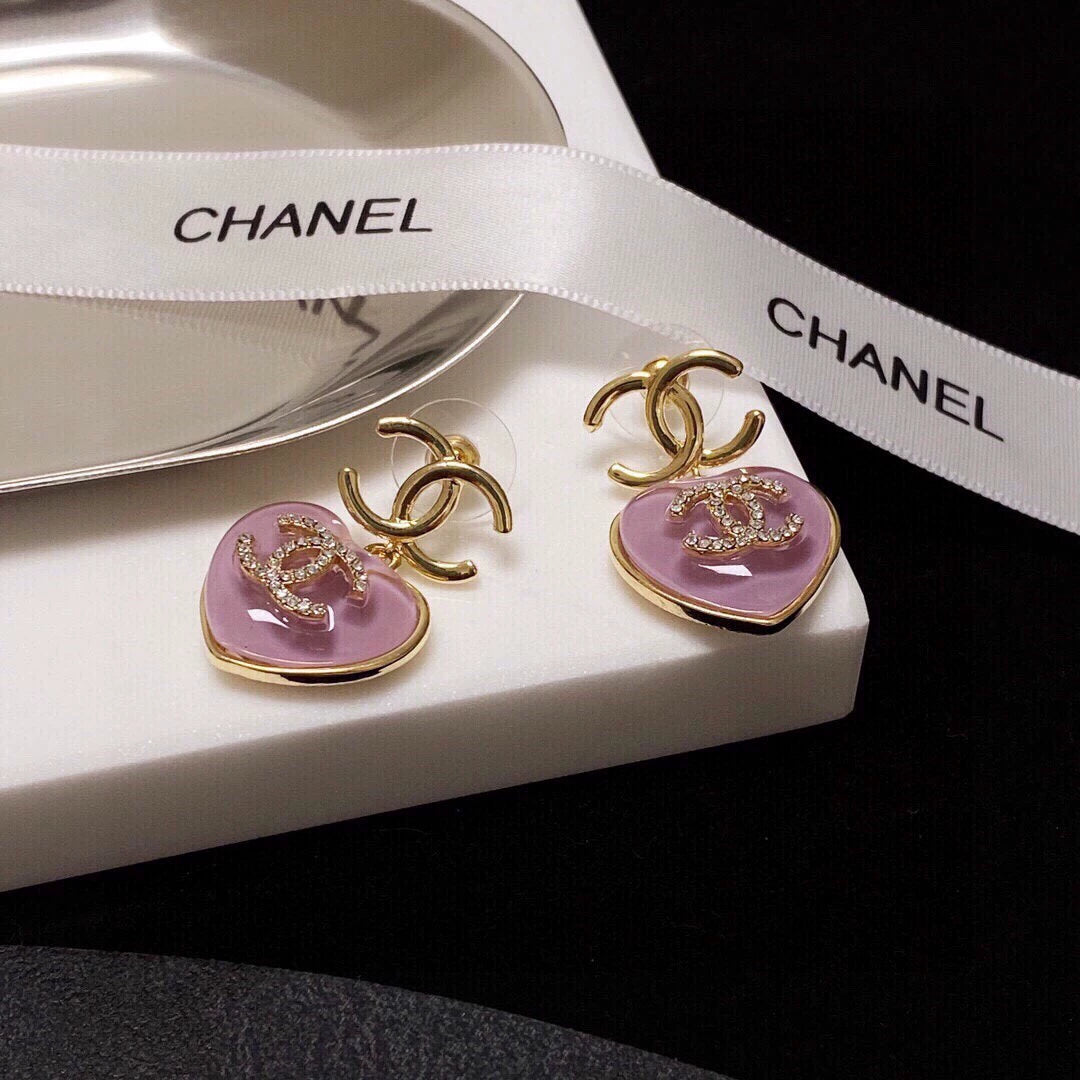 C 25 Amethyst Love Earrings