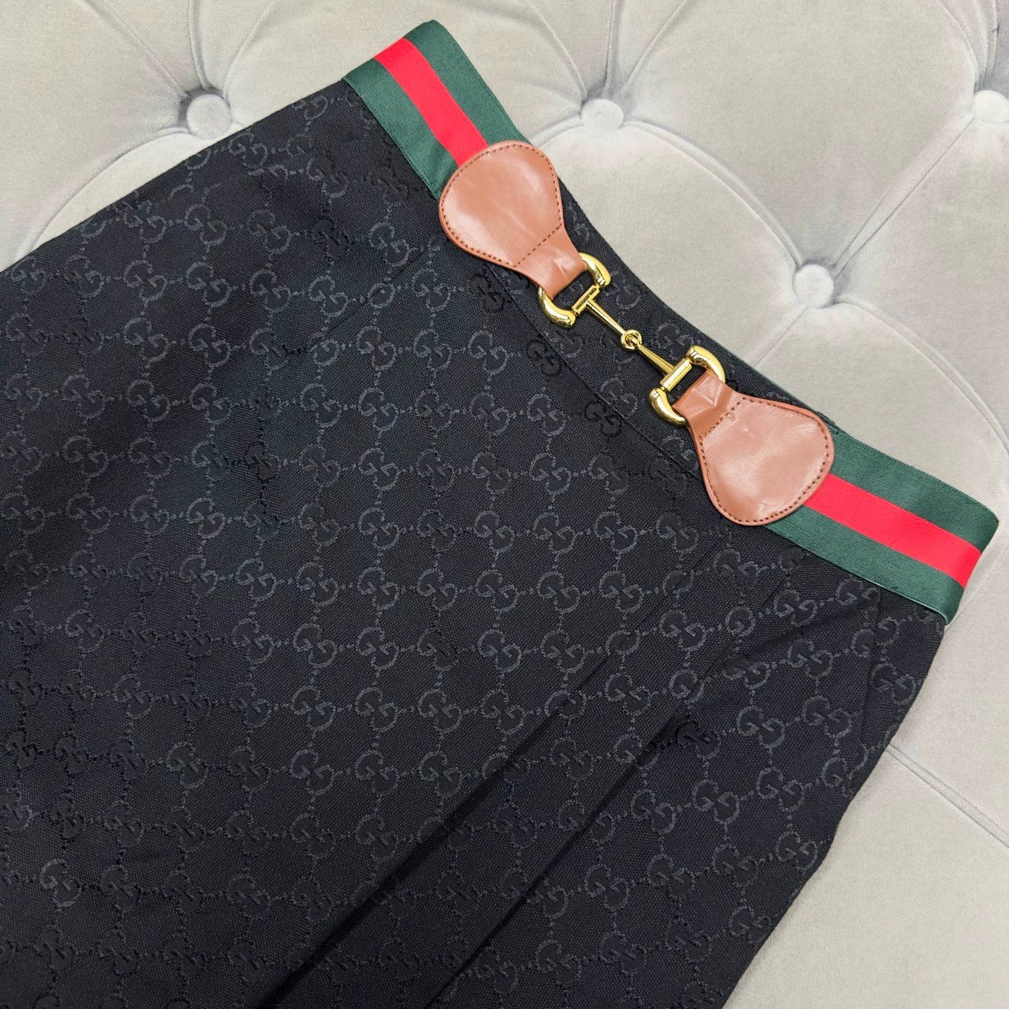 G 25 Summer New Letter Dark Print Half Skirt