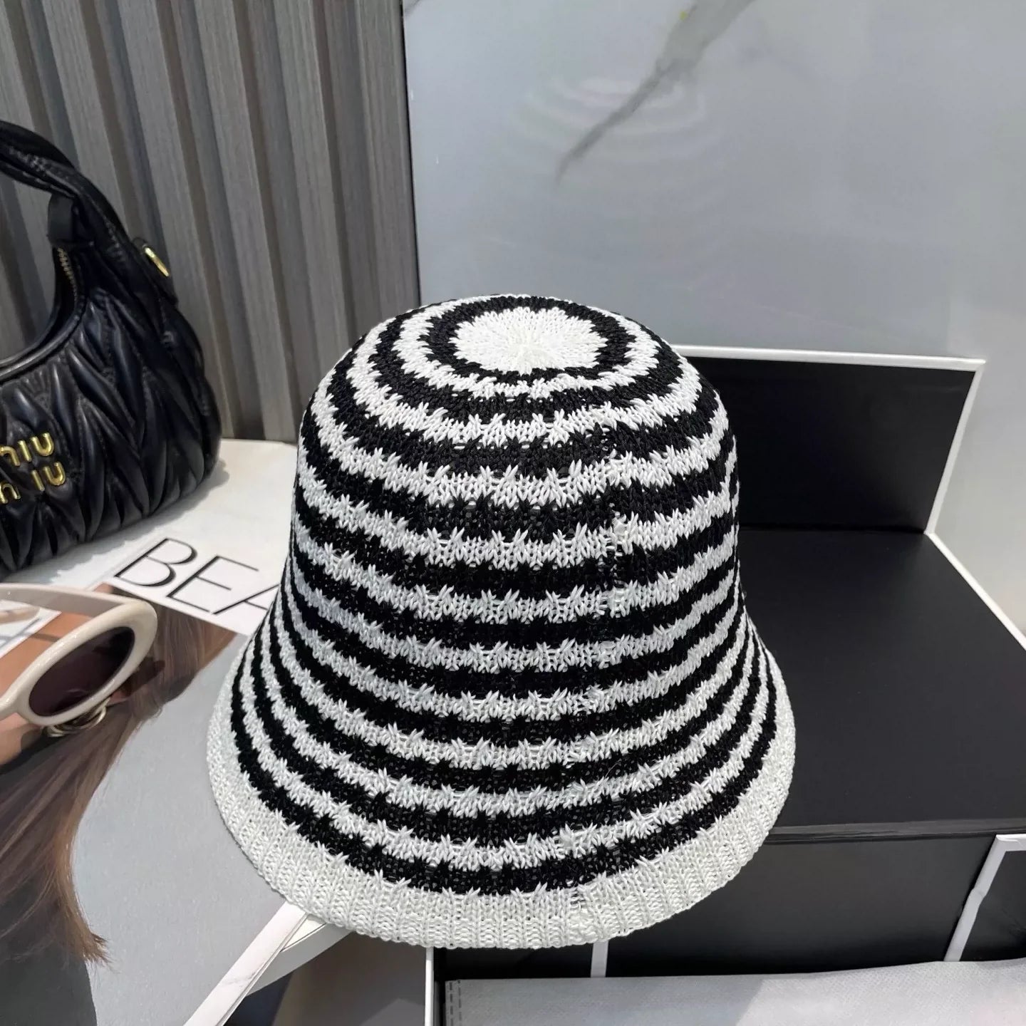 25 new summer knitted bucket hat