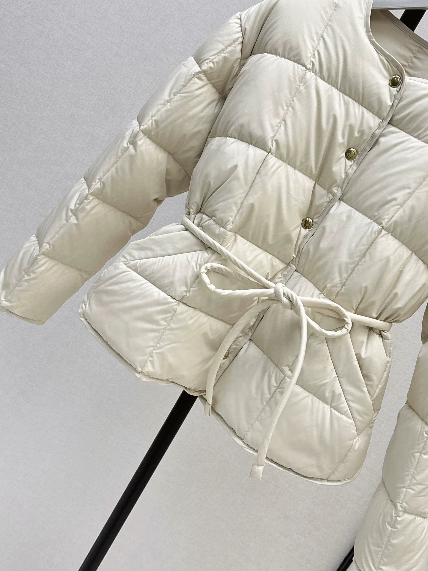 Mon 25fw New Puffer Crew Neck Down Jacket