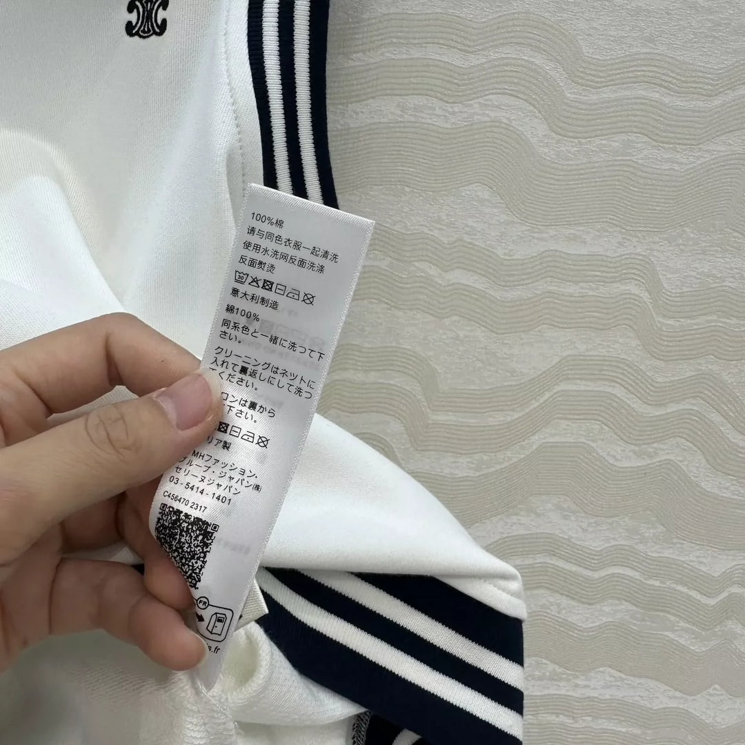 CE 25 new sports white vest top