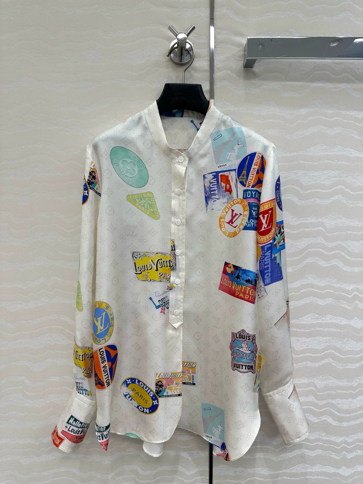 L 25 New SILK Long Sleeve Shirt