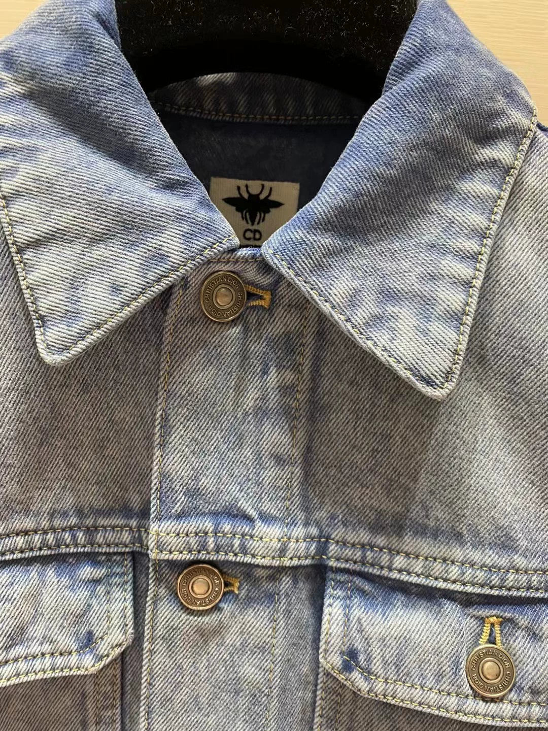 D 2025 New Denim Short Sleeve Jacket