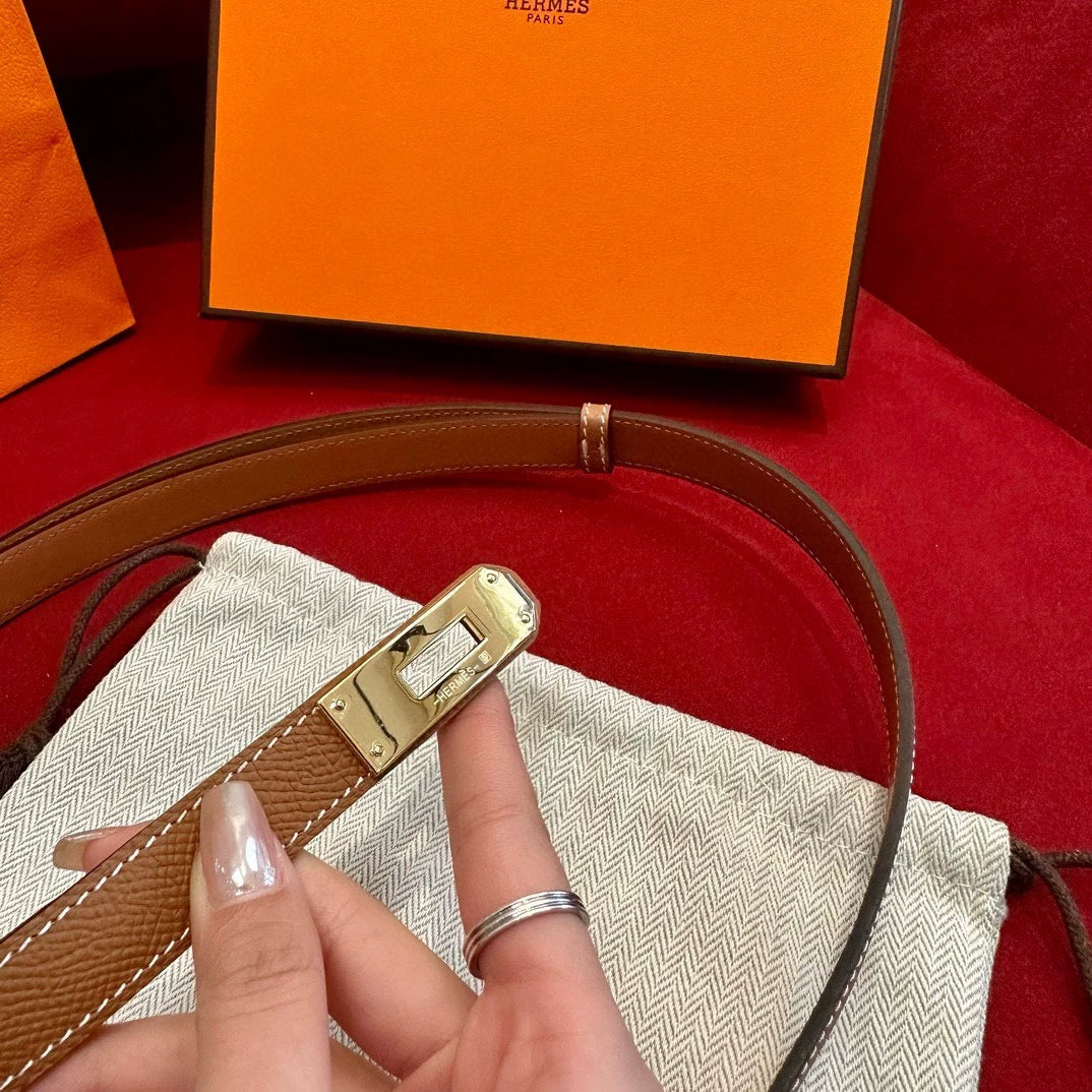 Women's belt calfskin