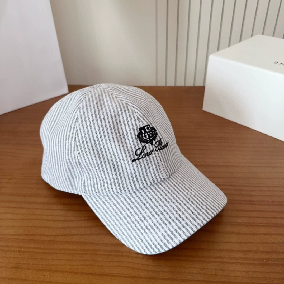 Lor 25 striped baseball cap