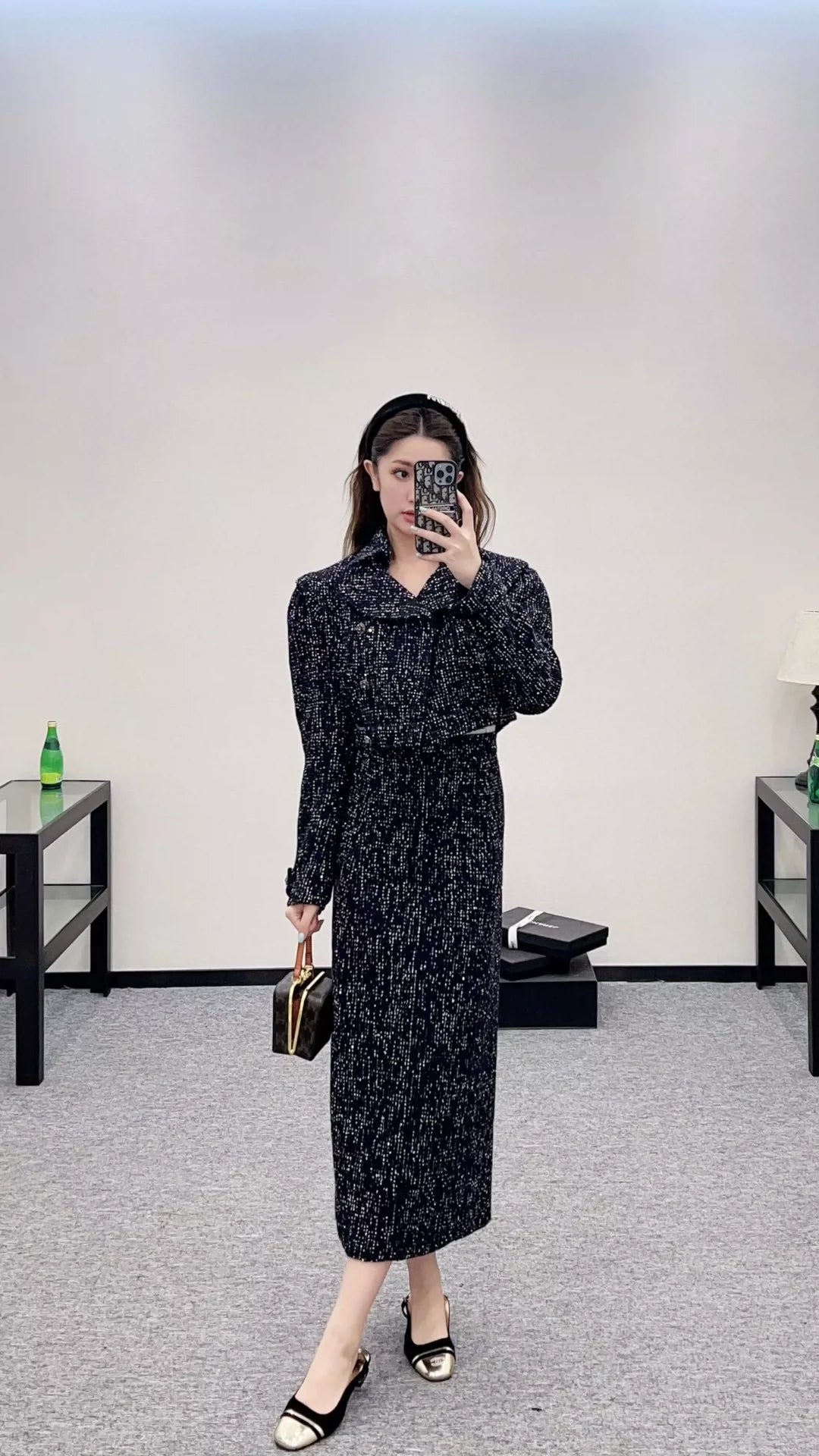 C 25 autumn and winter new French lady suits