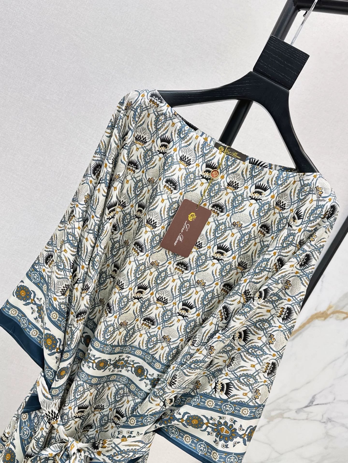 LOR 25 Spring and Summer New Romantic Holiday Style Cape Shawl Cardigan Dress