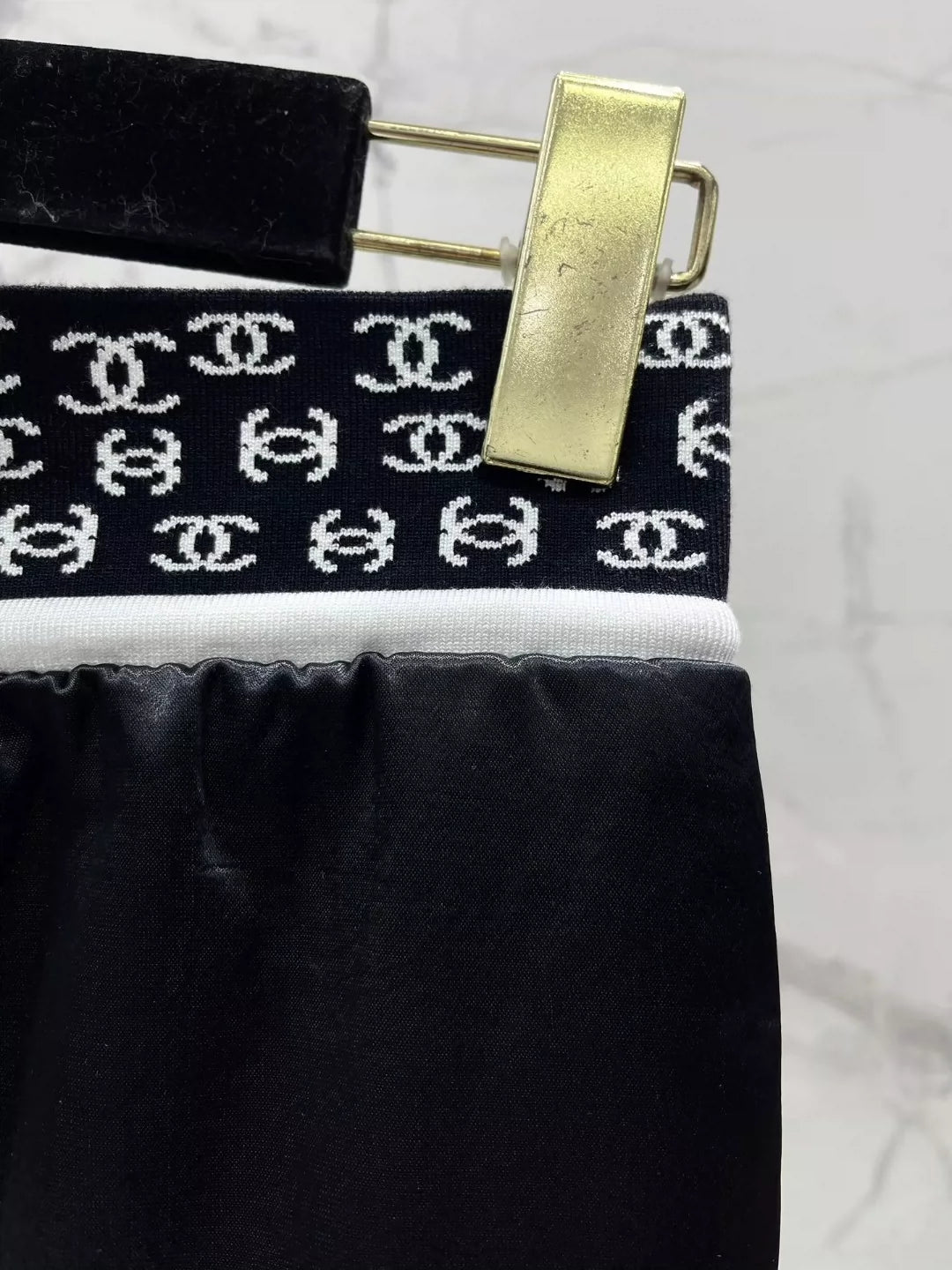 C 25 New Webbing Elastic Waist Drawstring Casual Pants