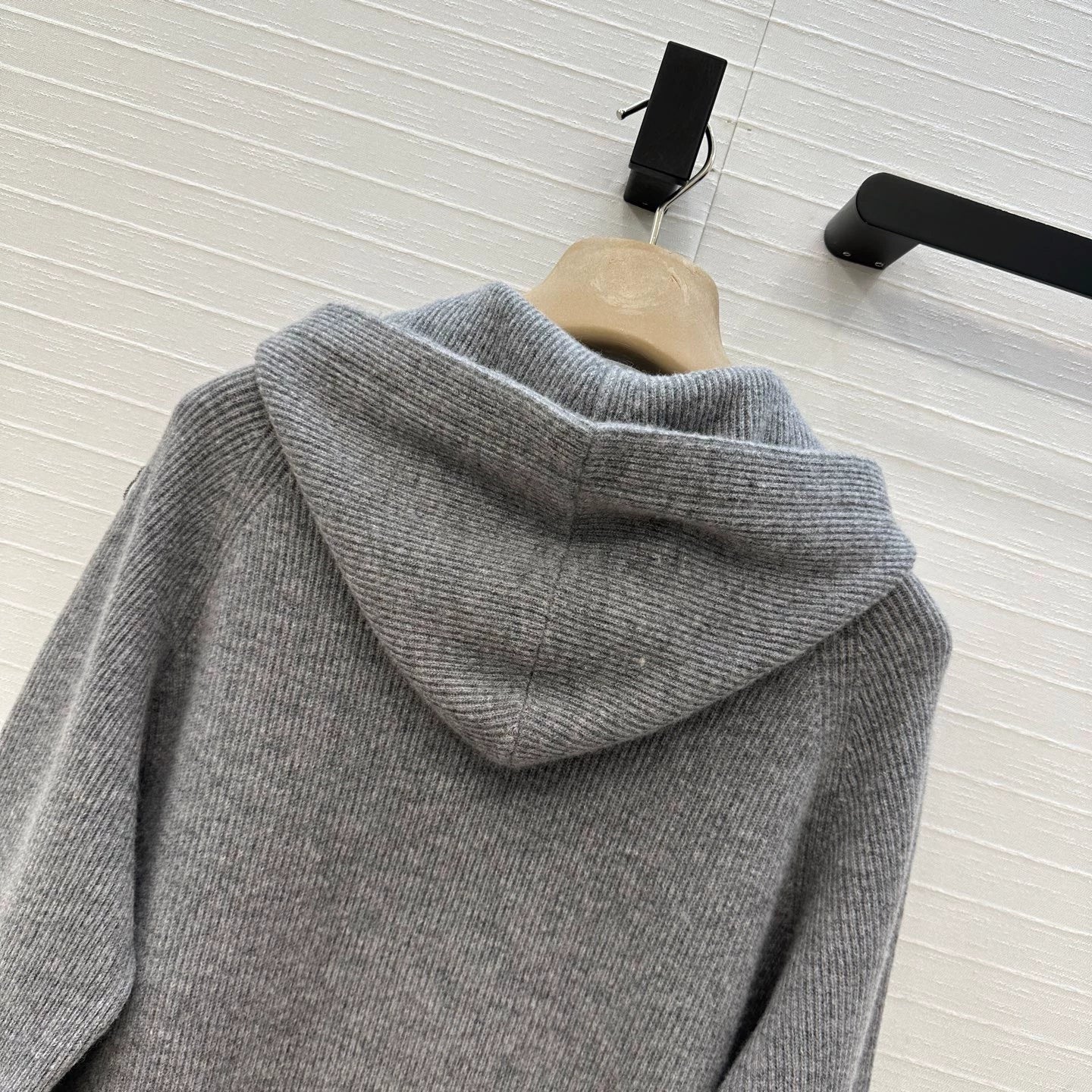 Bru 25 Fall/Winter New Floral Tassel Cashmere Hoodie
