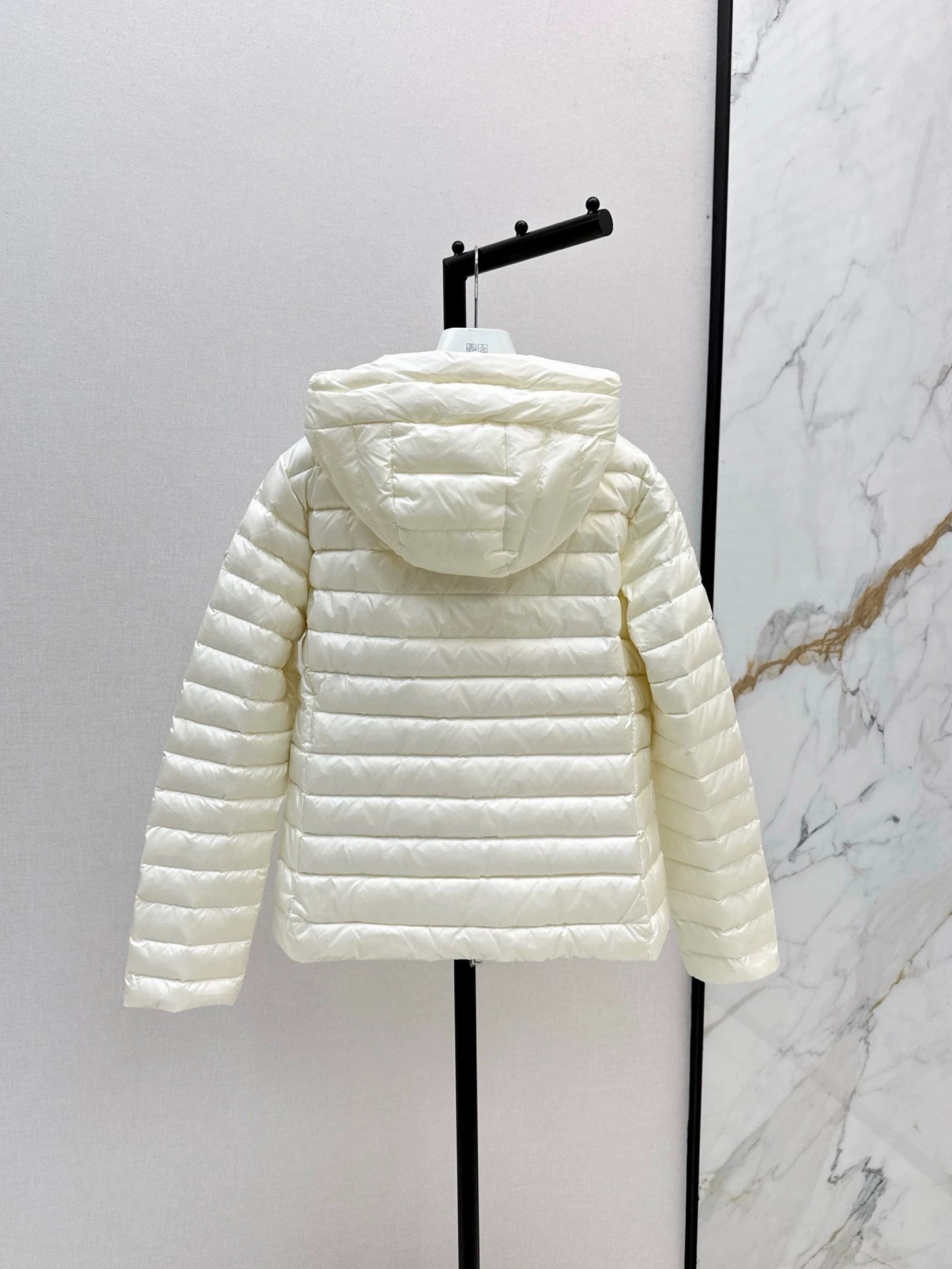 Mon 25 new waist thin hooded down jacket