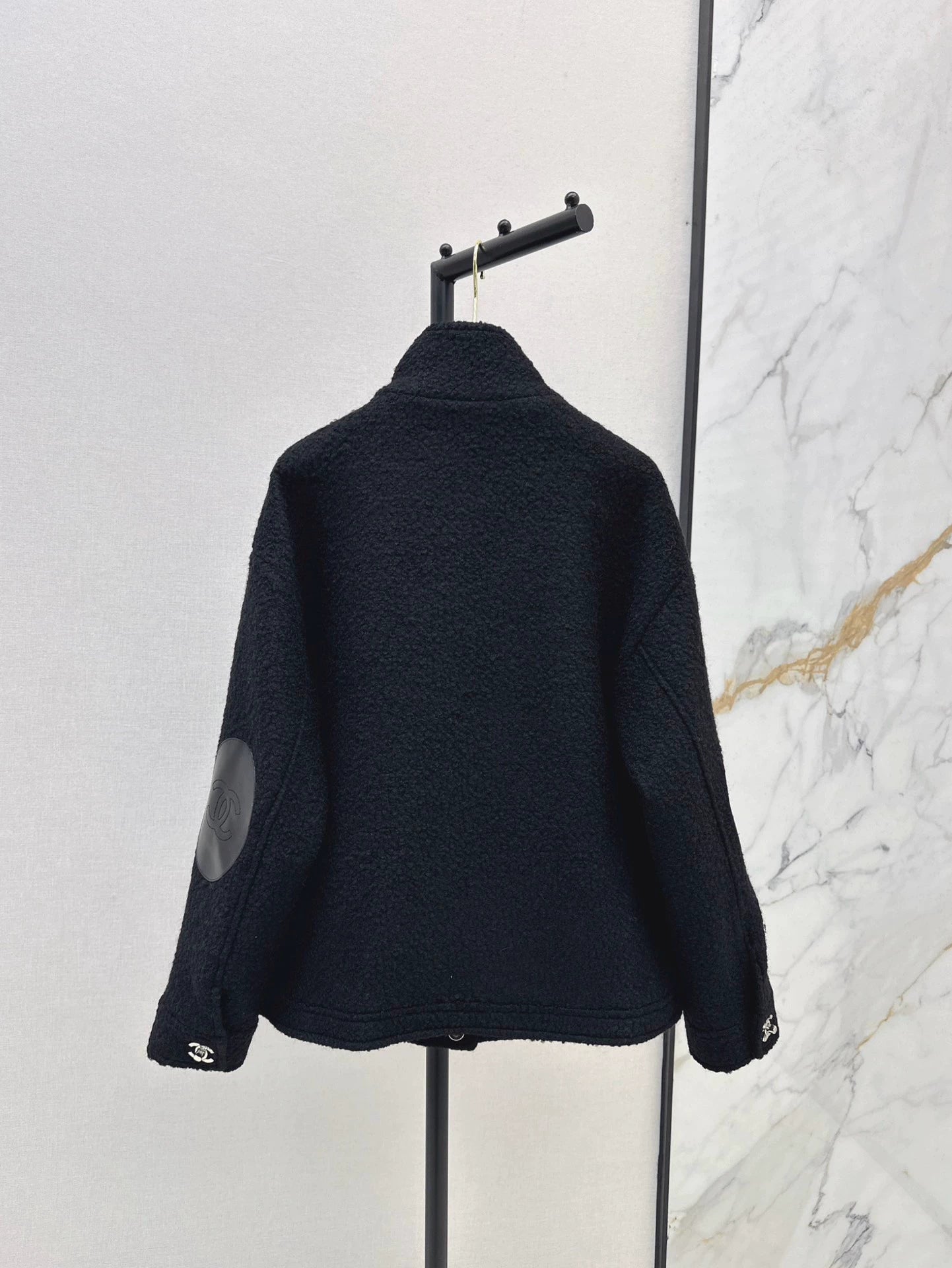 C 24 New Leather Teddy Bear Jacket