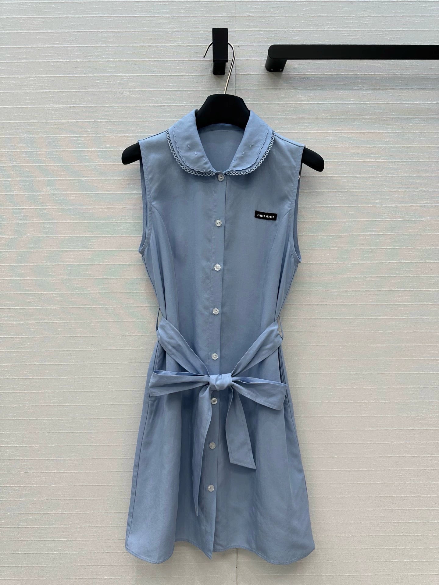 m 25 Early spring girly style doll neck sleeveless dress
