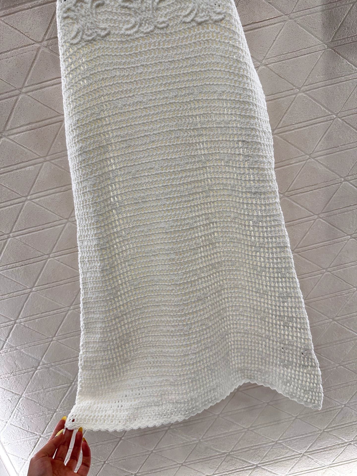 CE 25 Hand-crocheted knitted vest dress