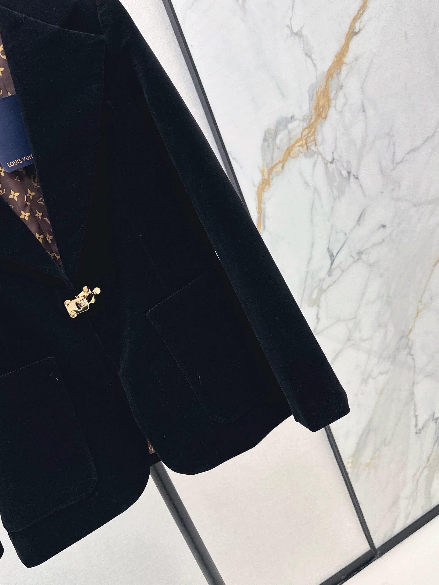 L 25 Jacquard monogram suit jacket