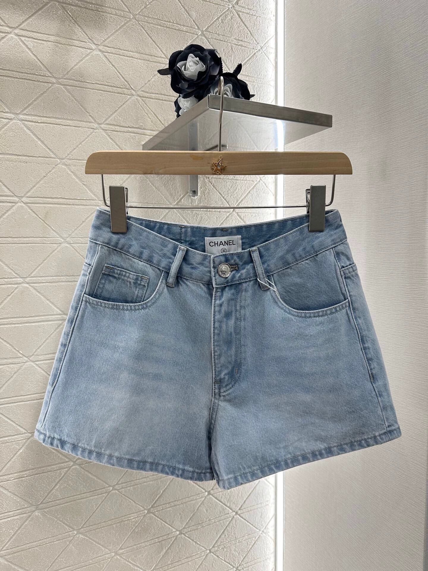 C 25 summer new sequins letters straight jeans