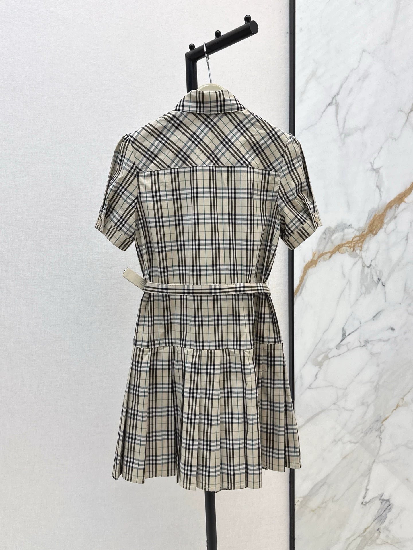 Bu Spring/Summer 25 New Classic Plaid Dresses