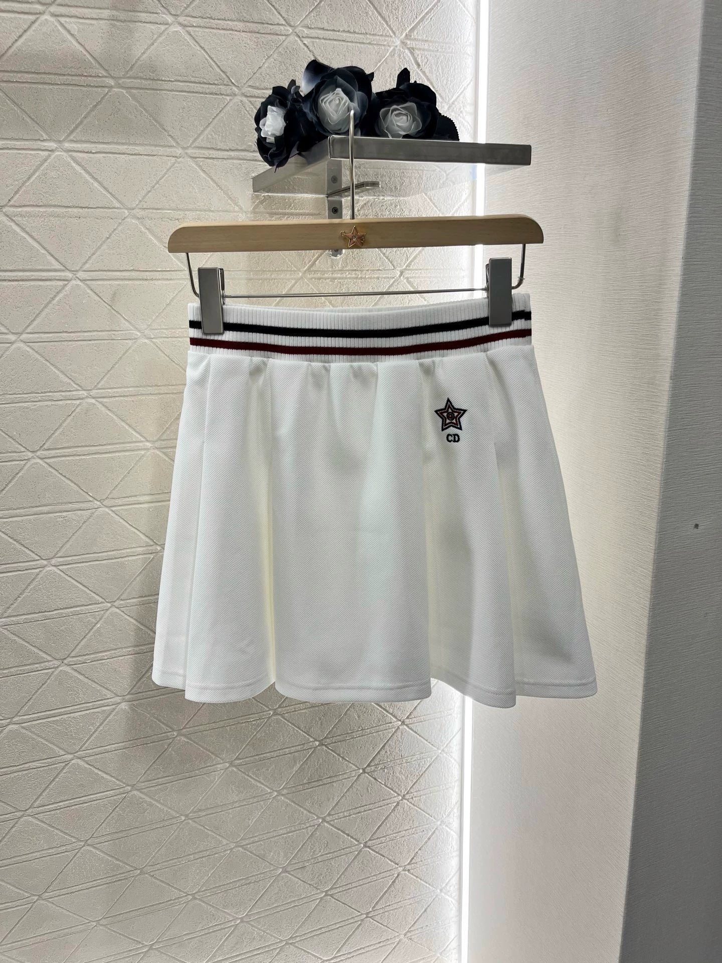 D 25 New Turtleneck Tank Top ➕ Half-body Skirt Set