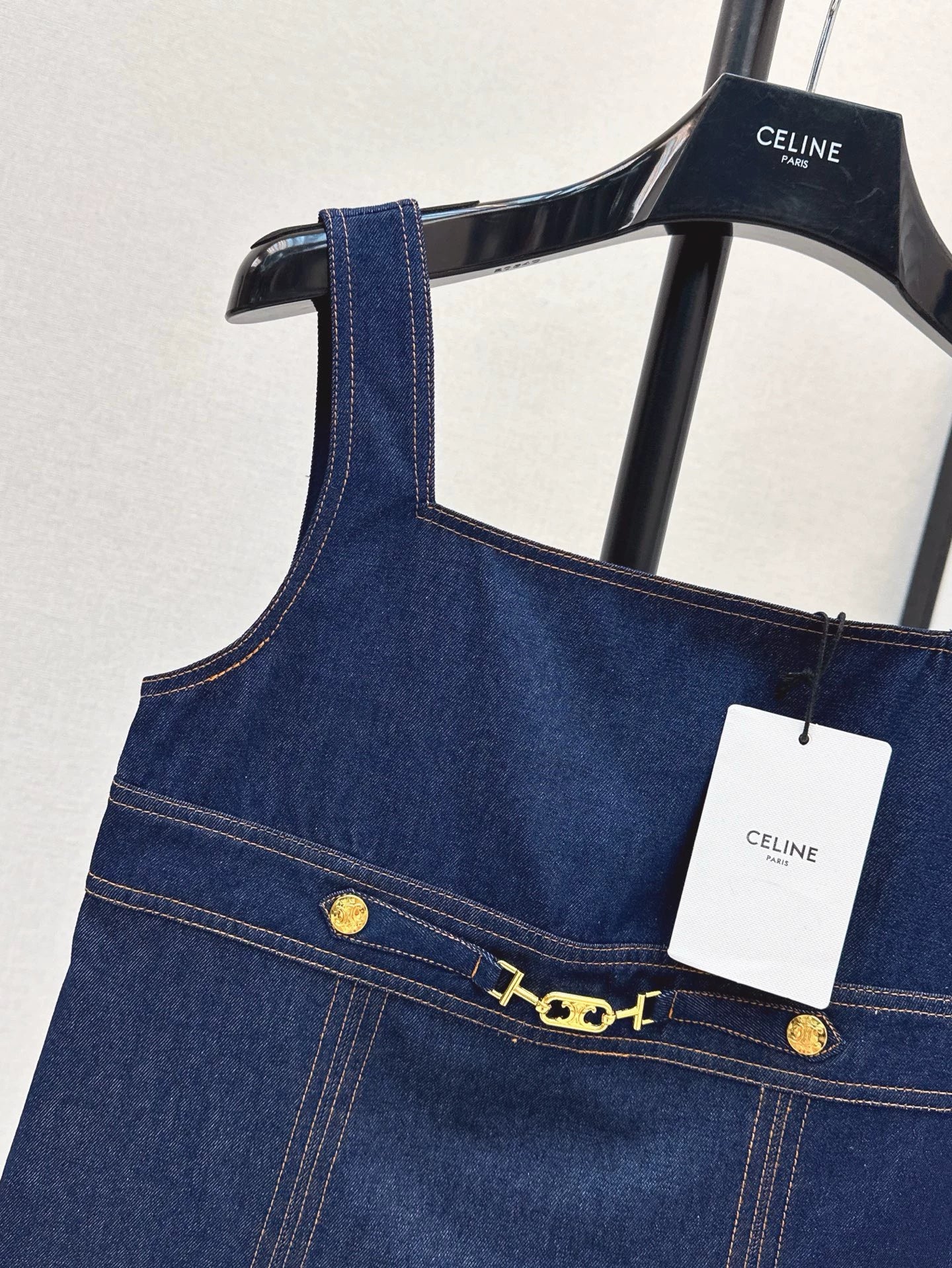 CE 25 Spring/Summer New Denim Vest Dress