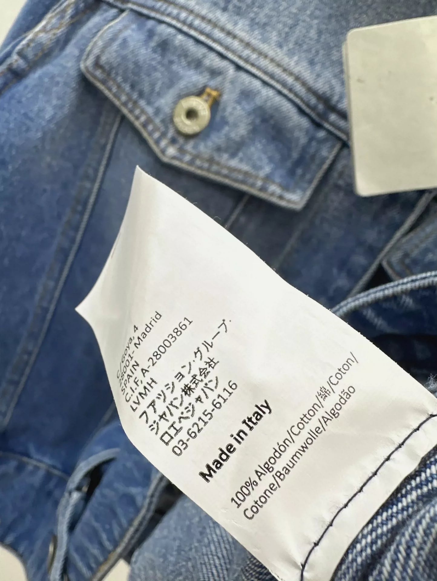 LO 25fw Jacket denim coat