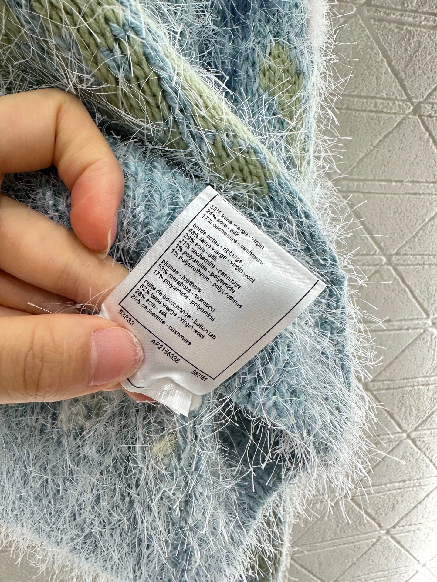 C 25 Mohair Knit Sweater