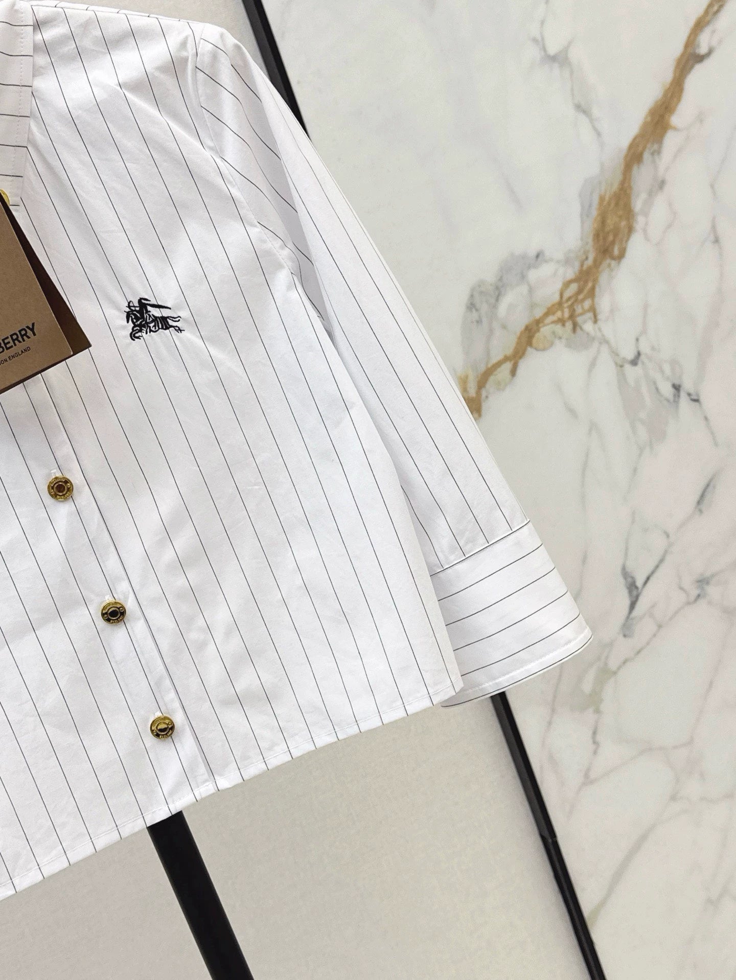Bu 25 Spring/Summer New Split Sleeve Design Shirt