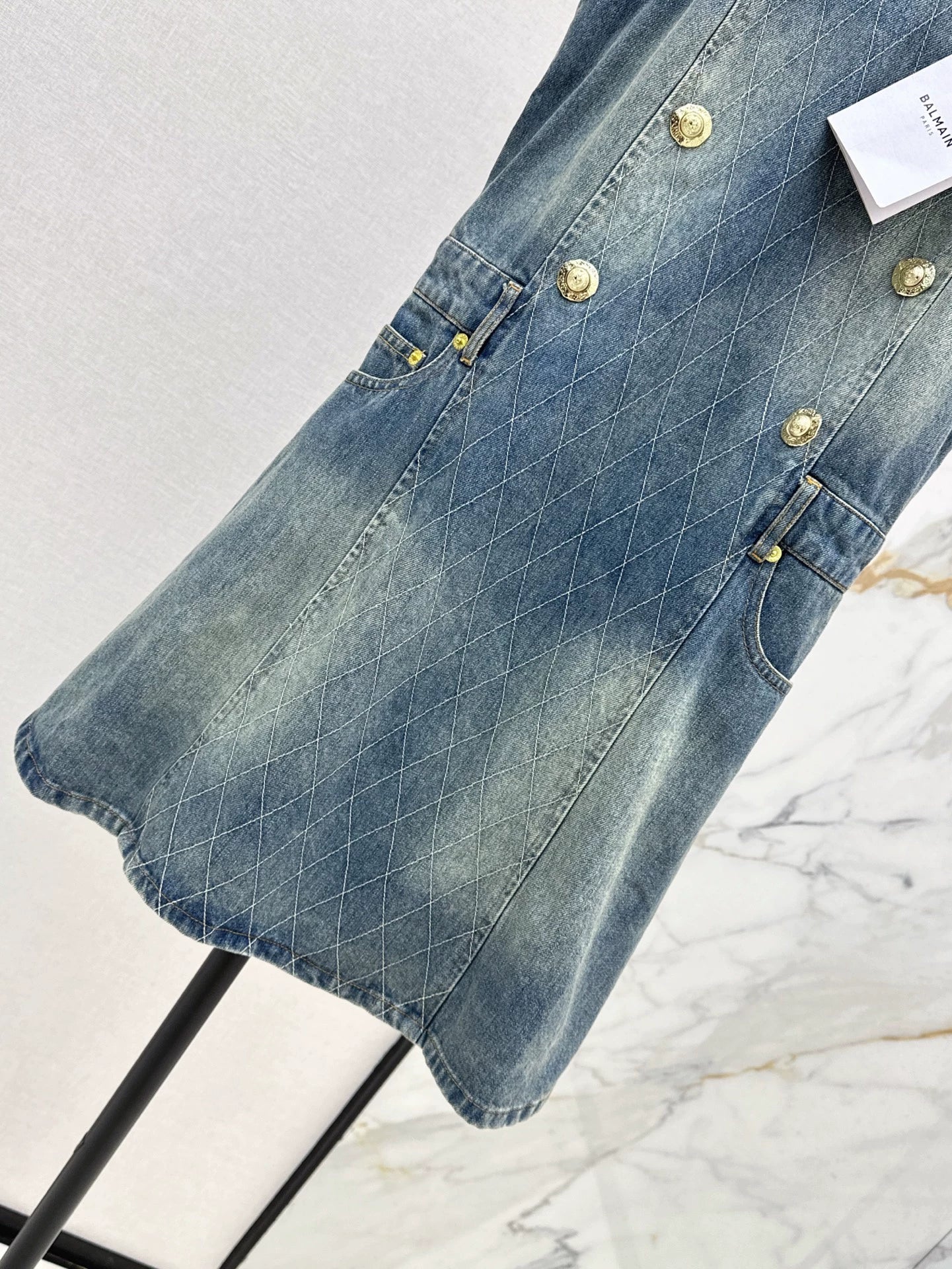 BA 25 spring and summer new denim dress