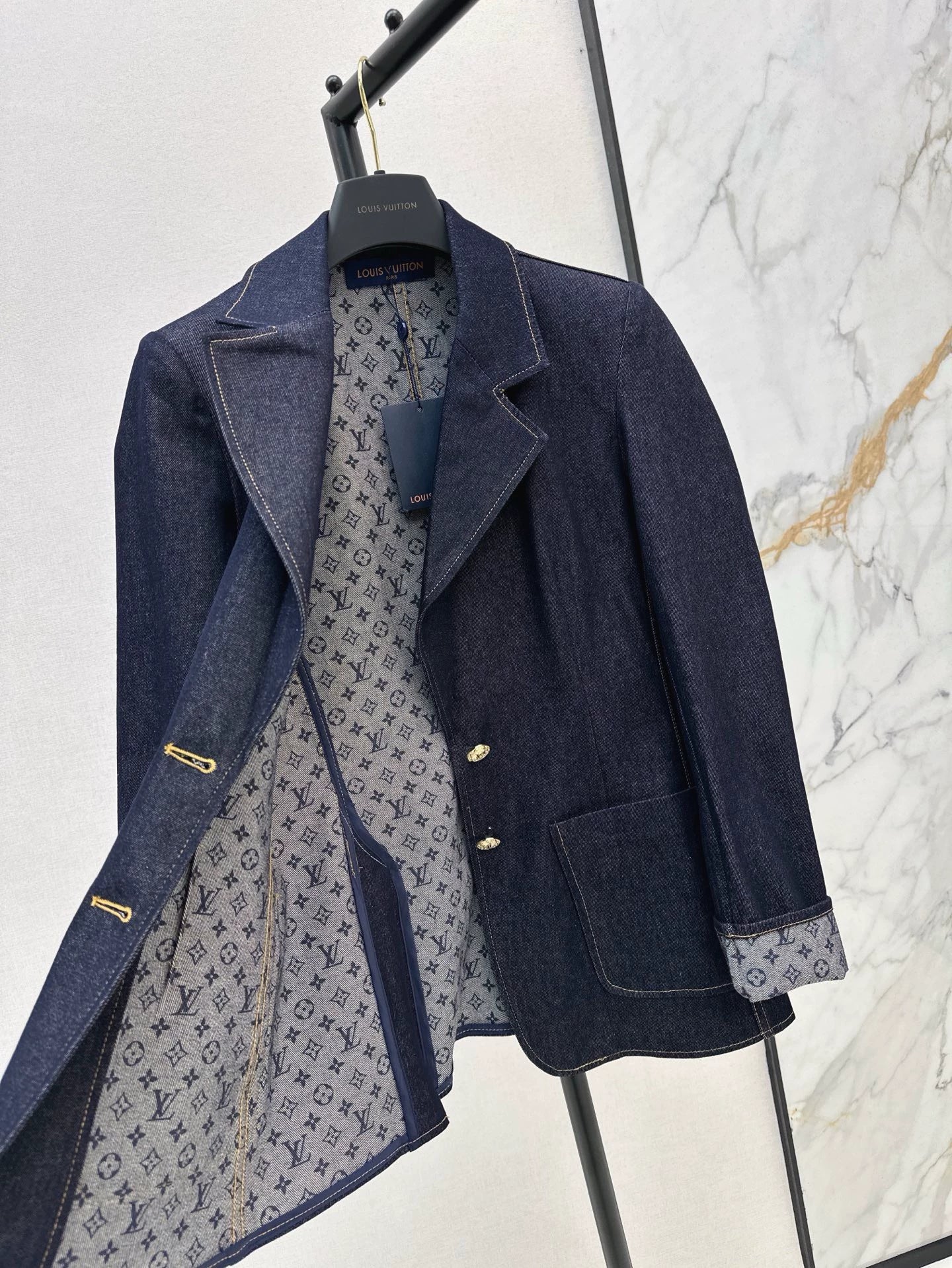 L 25 Spring/Summer New Denim Blazer