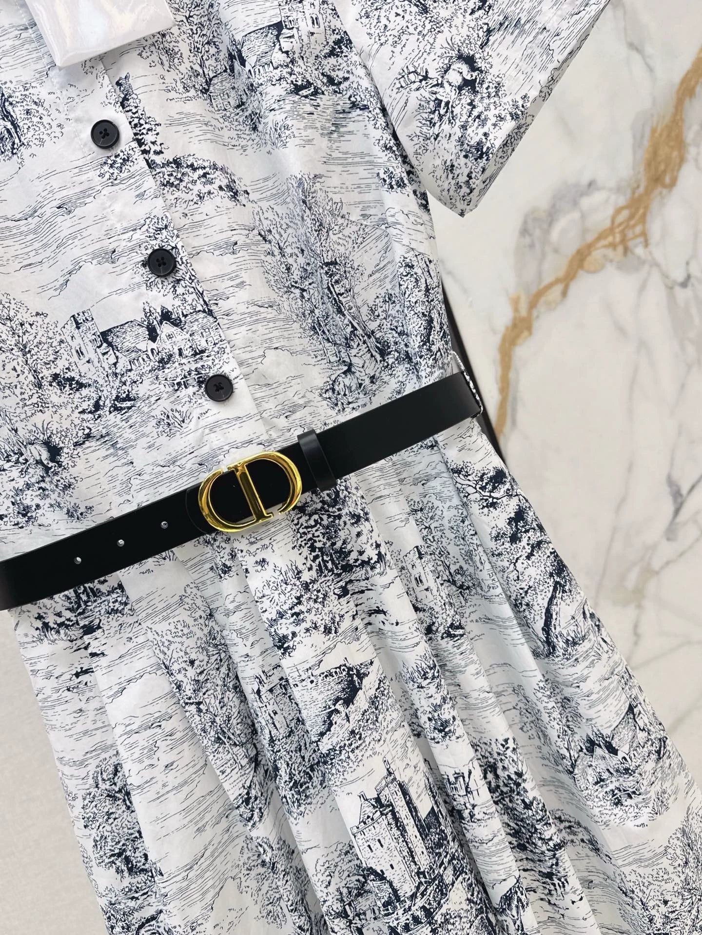 D 25 Spring/Summer Latest Printed Pattern Dresses