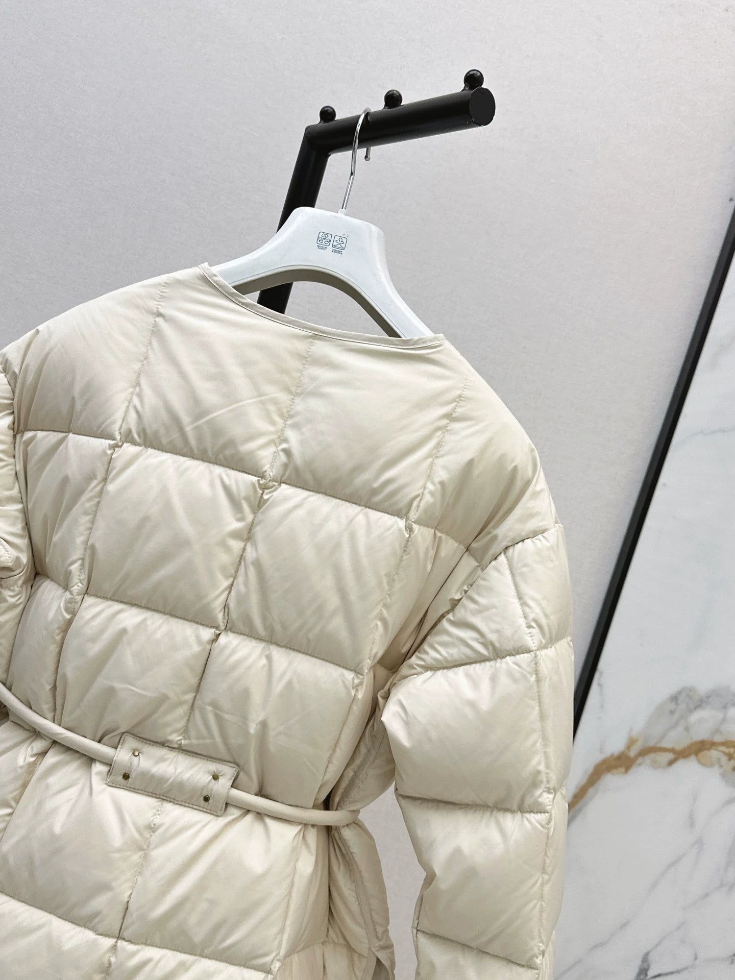Mon 25fw New Puffer Crew Neck Down Jacket