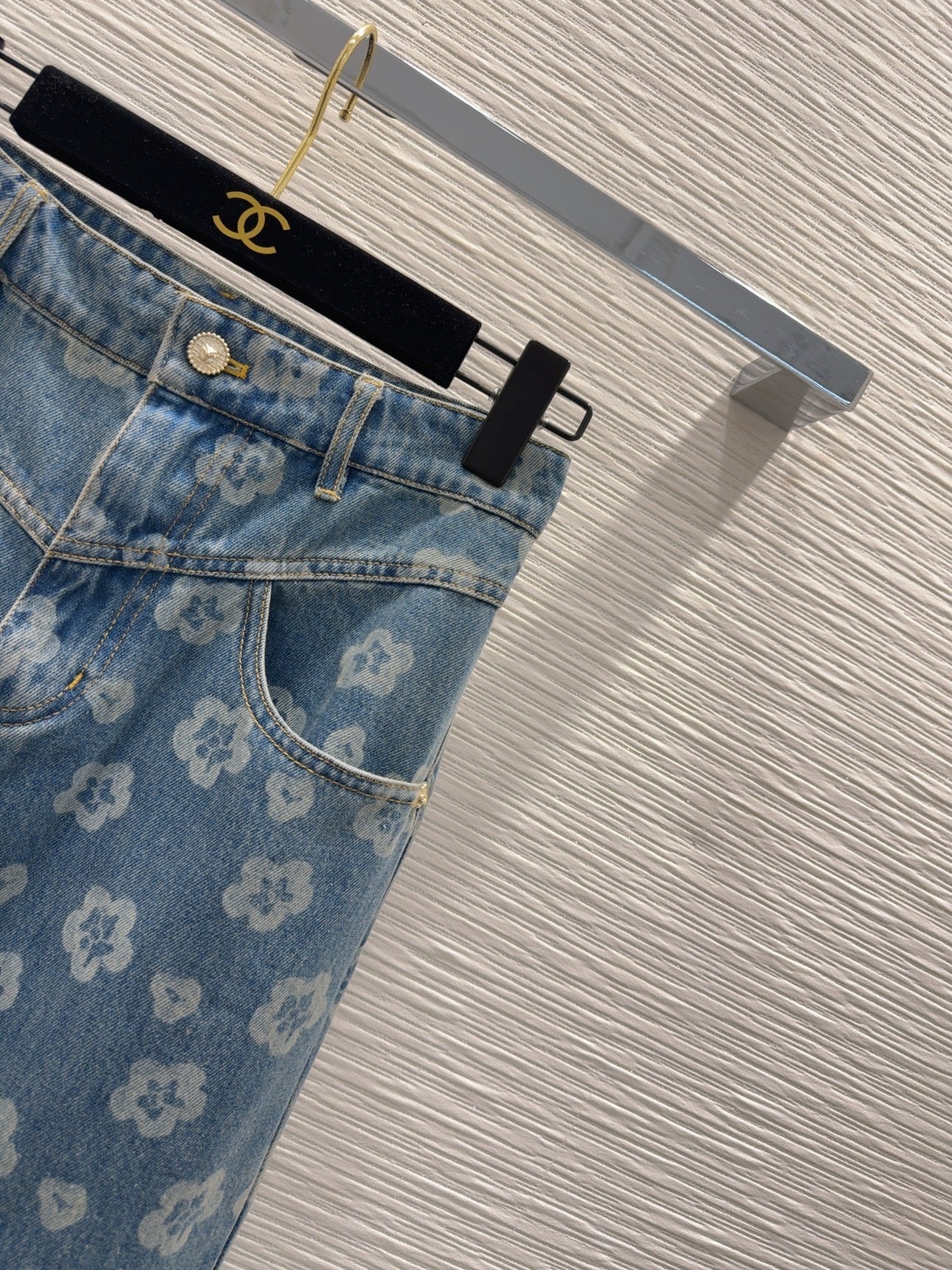C 25SS new stylish denim long skirt