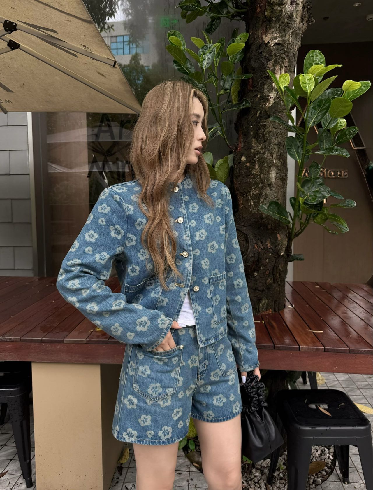 C 25SS new stylish denim jacket