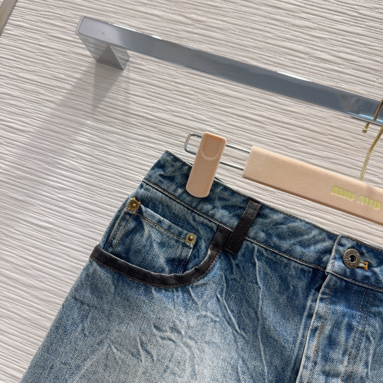 M 25 new style distressed denim skirt