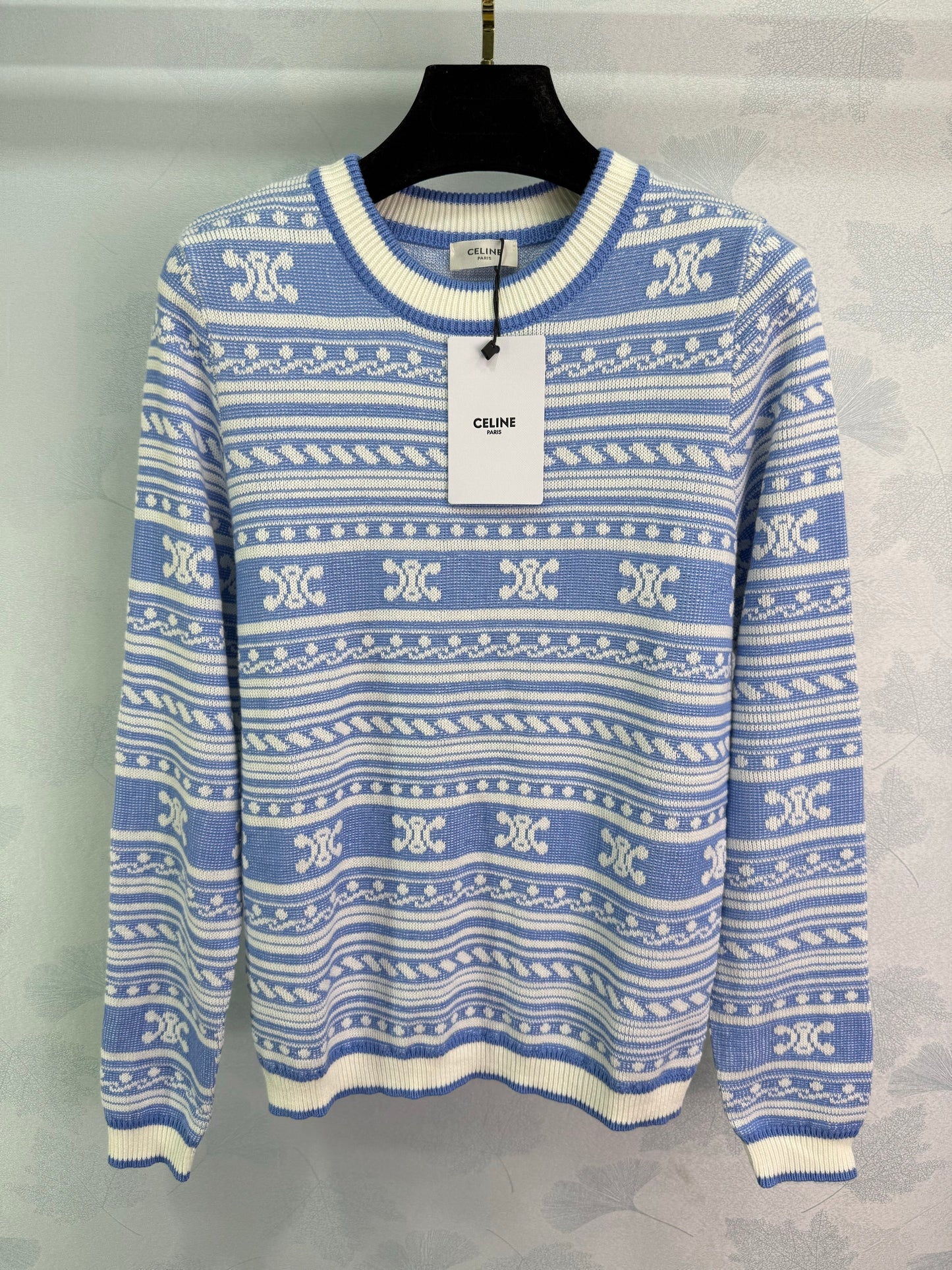 CE 25 Spring and Summer Patterned Knitted Long Sleeves