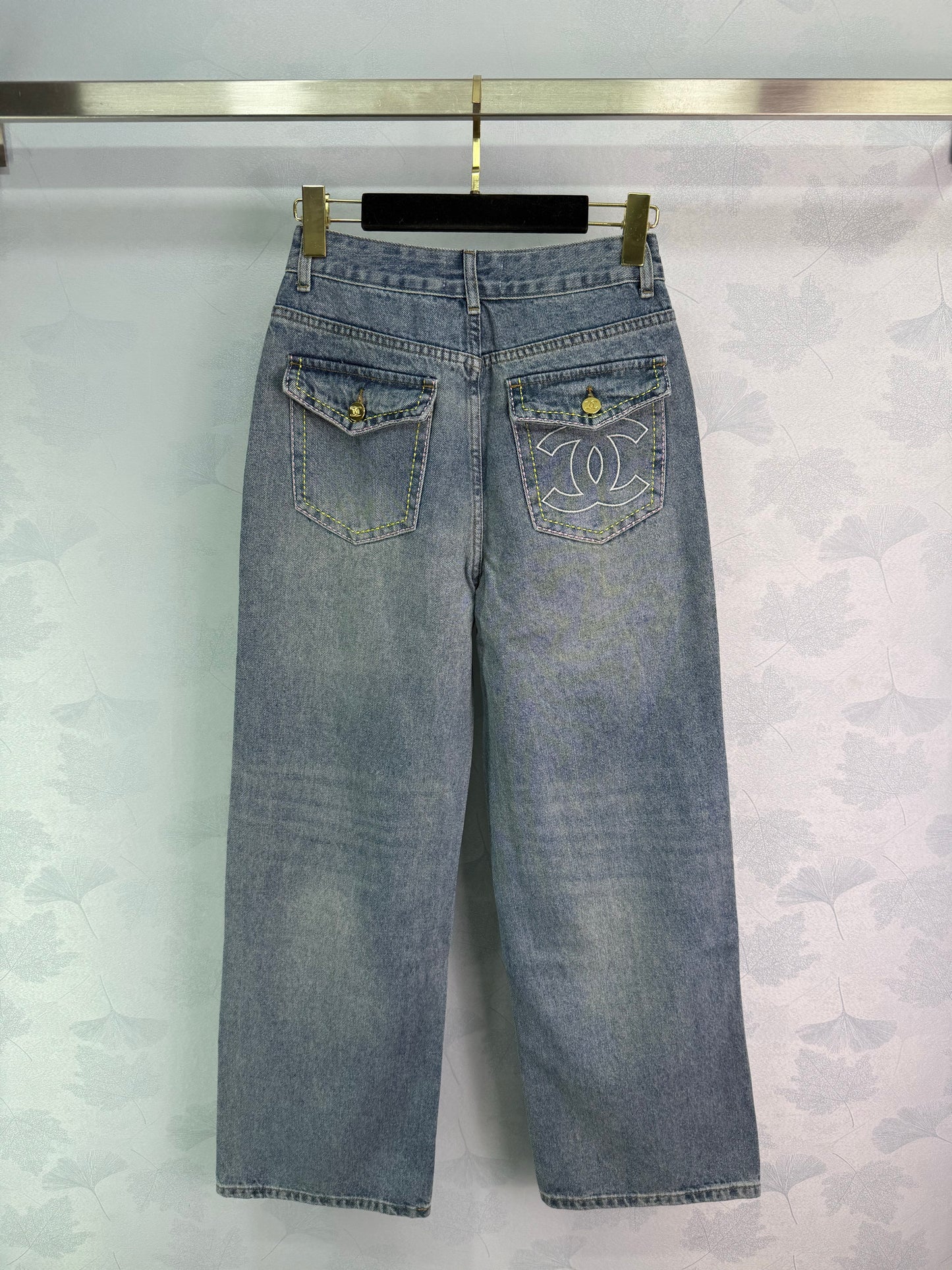 C 2025 Early Fall New High-Rise Straight-Leg Jeans