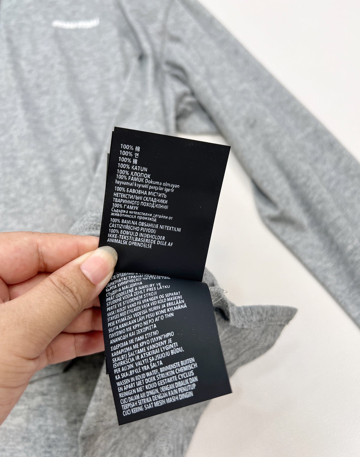 M 25 Letter Logo Embroidery Polo Neck Long Sleeve