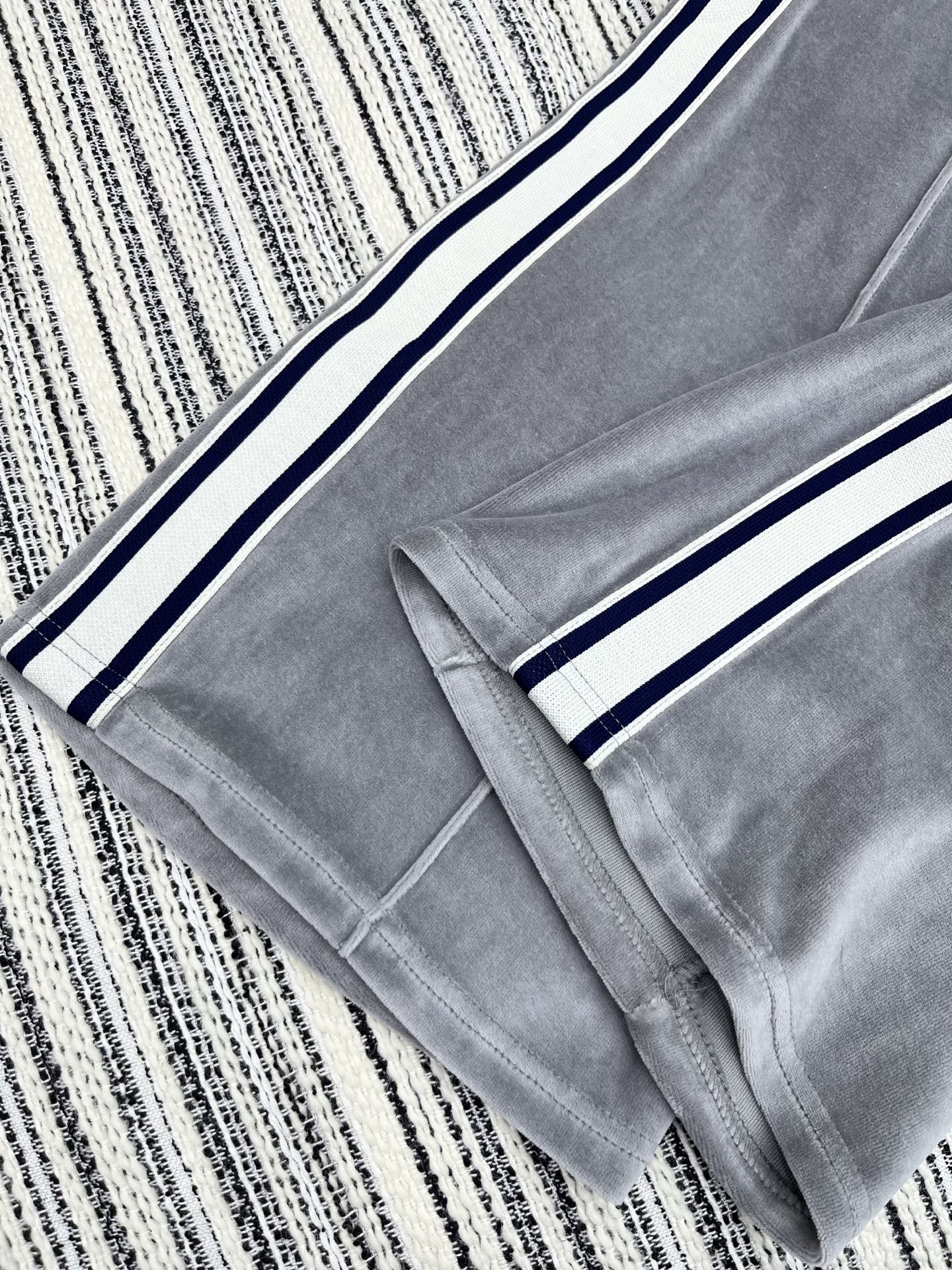 CE 25 autumn and winter new products high-end custom velvet coat + elastic waist trousers suit