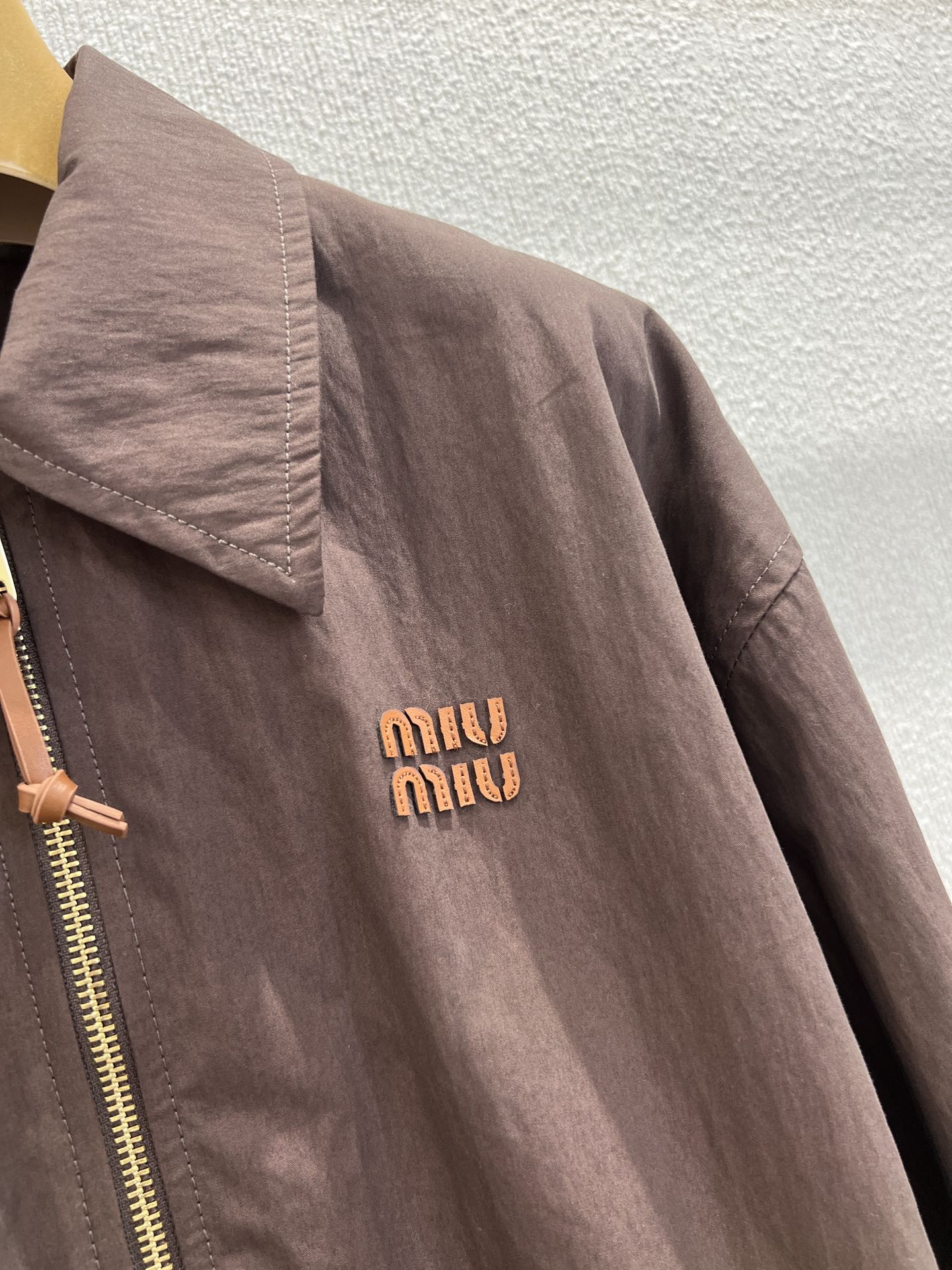 M 25 Early Fall New Cocoa Brown Lapel Jacket Coat