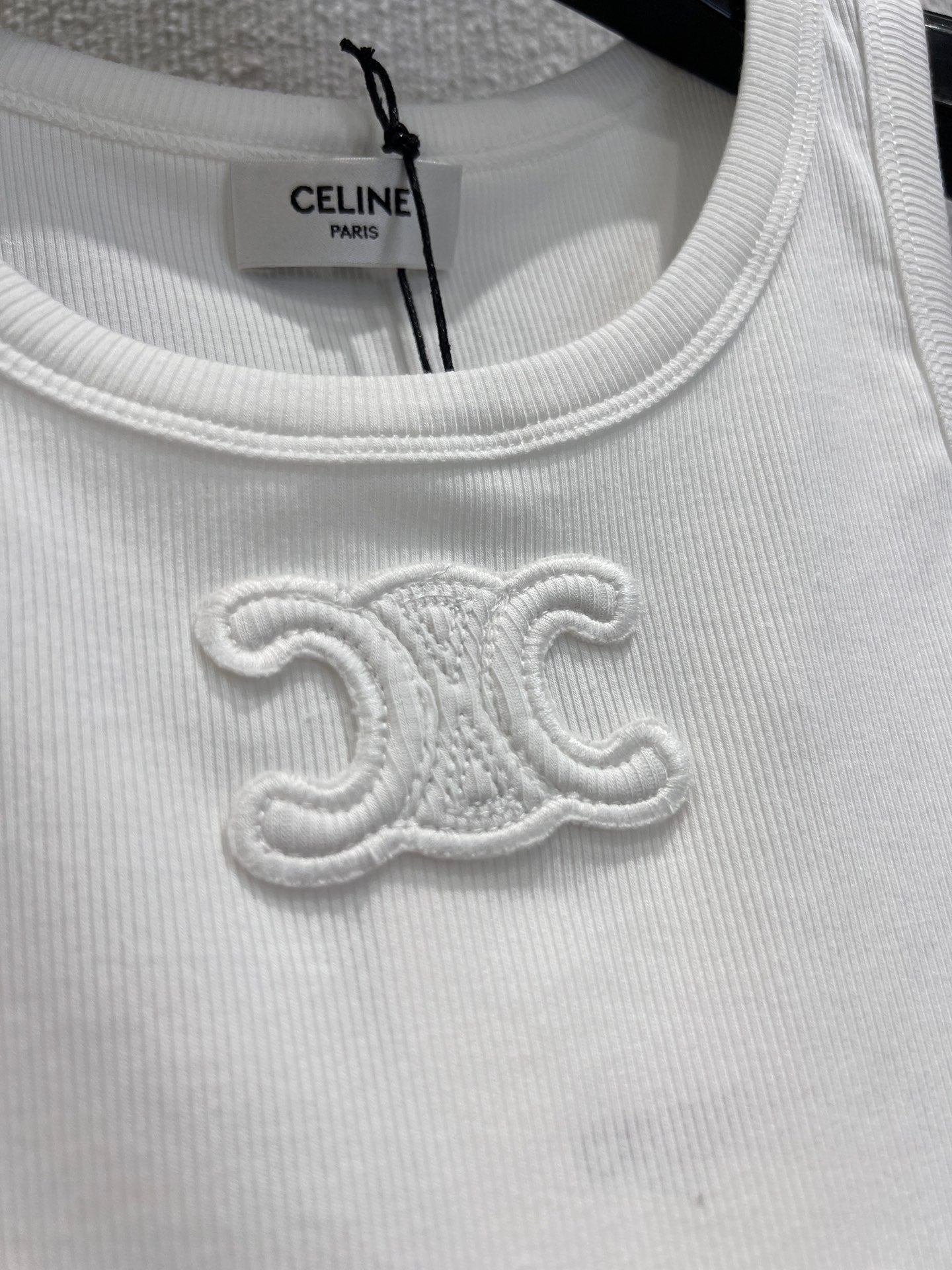 CE 25 Summer explosion models simple logo undershirt(WHITE BLACK)