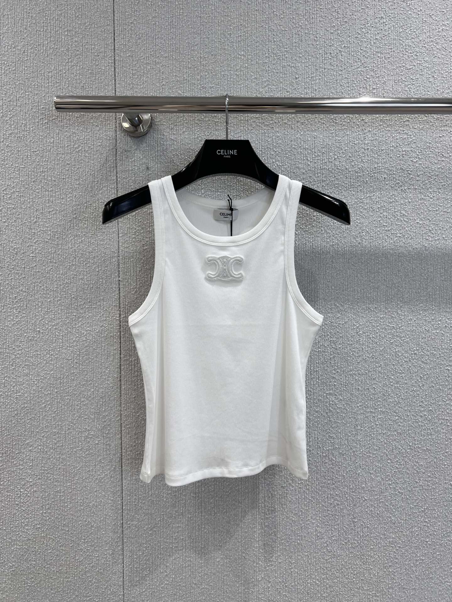 CE 25 Summer explosion models simple logo undershirt(WHITE BLACK)