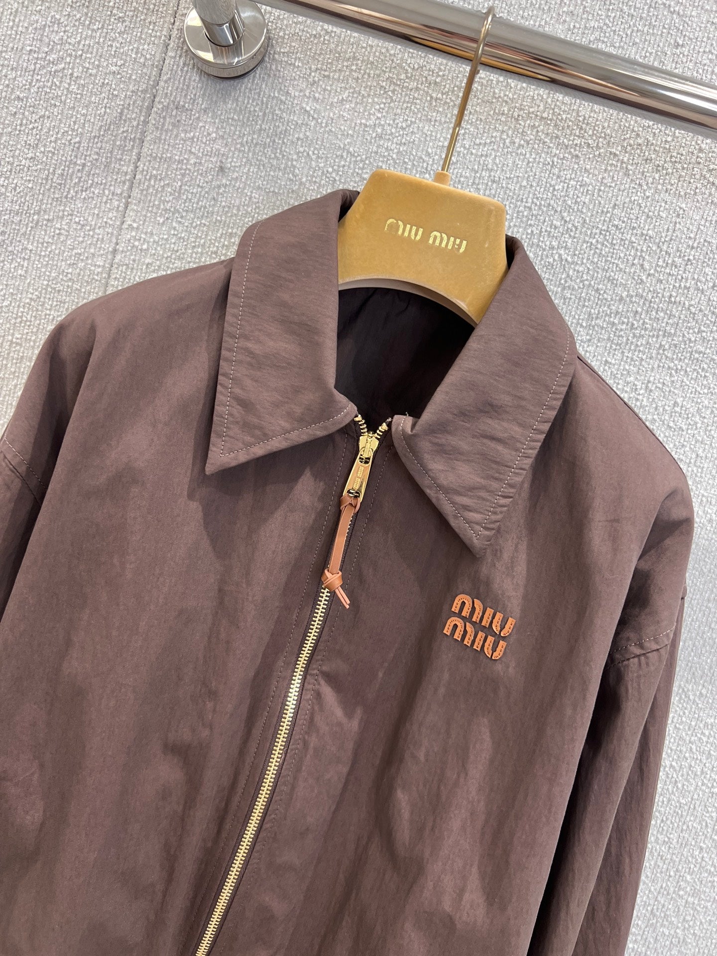 M 25 Early Fall New Cocoa Brown Lapel Jacket Coat