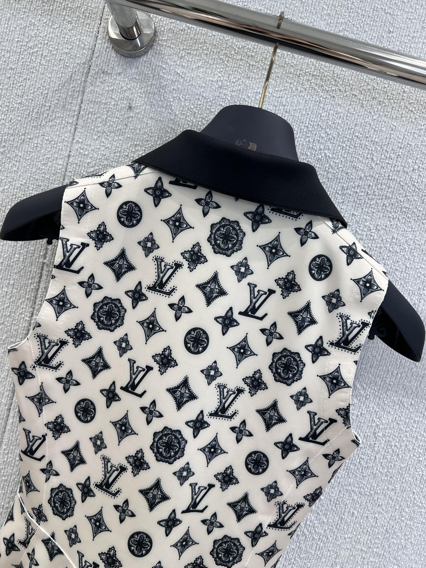 L 25Ss Spring and Summer New Classic Full Printed Old Flower Dress