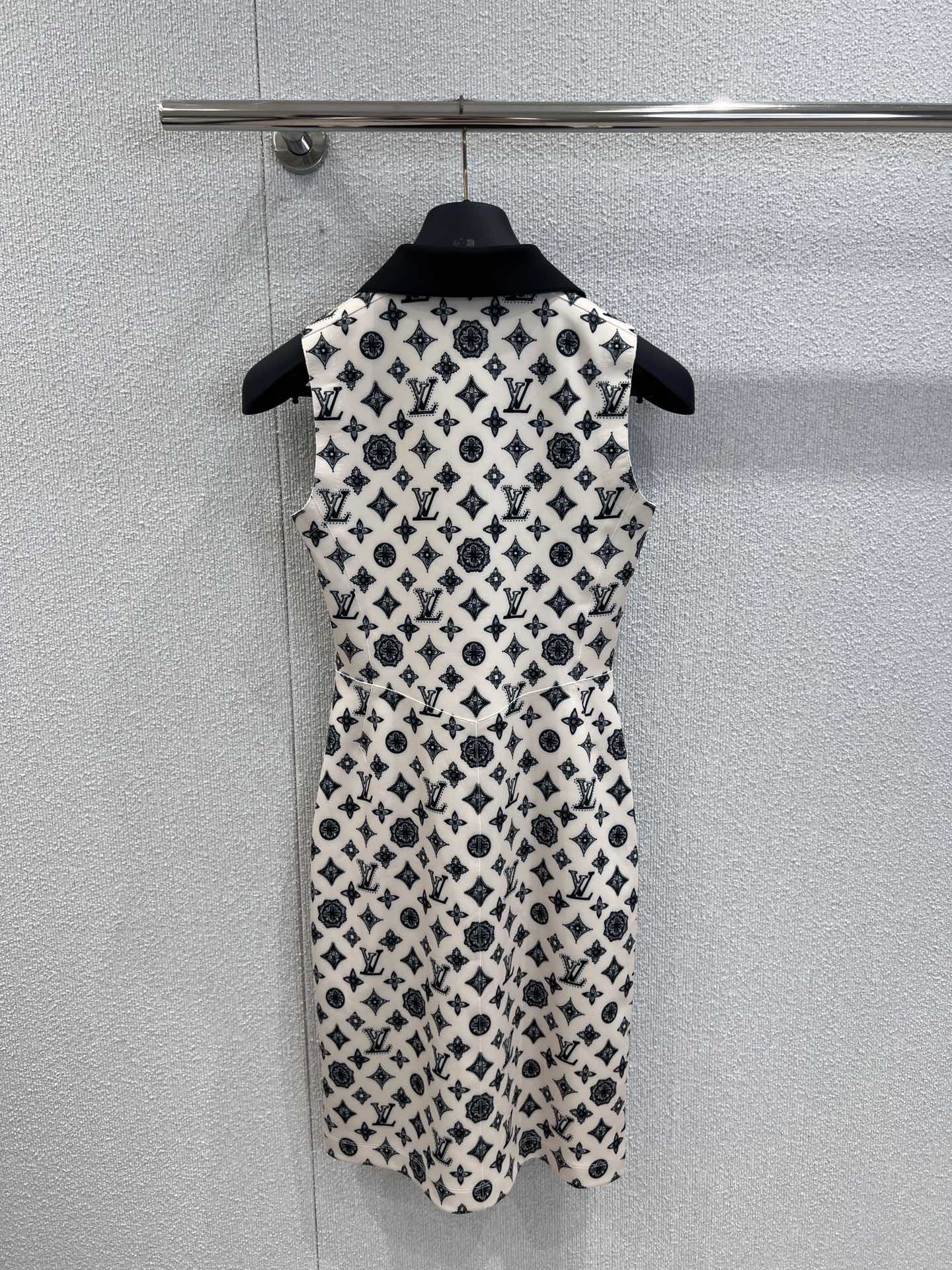 L 25Ss Spring and Summer New Classic Full Printed Old Flower Dress